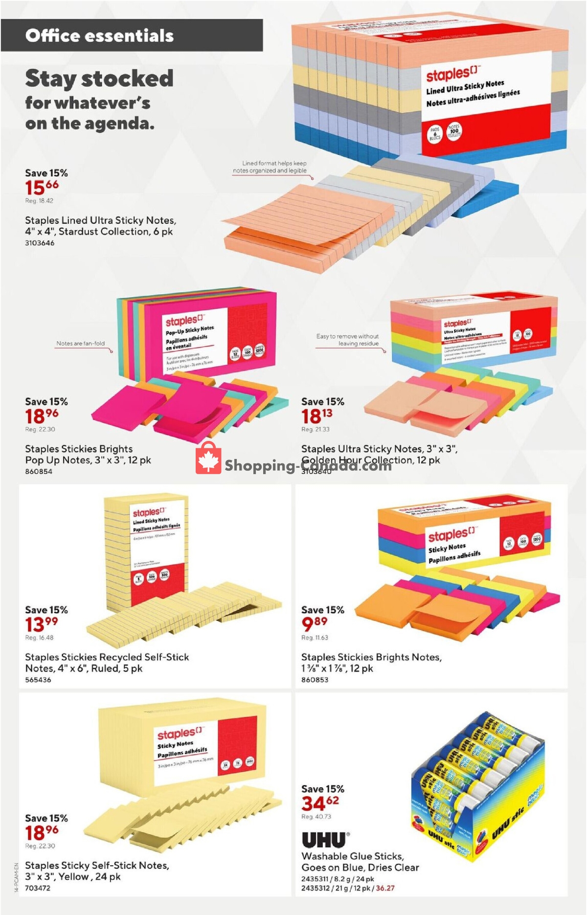 Staples flyer from Friday May 1, 2026 to Thursday May 14, 2026 - page 14