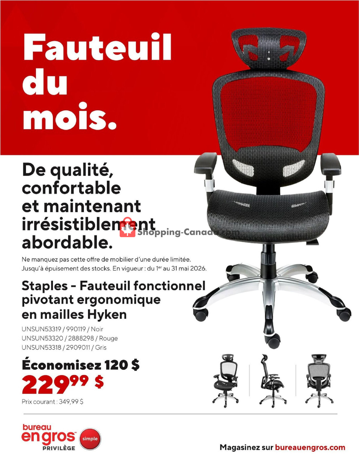 Staples flyer from Monday May 4, 2026 to Sunday May 31, 2026 - page 2