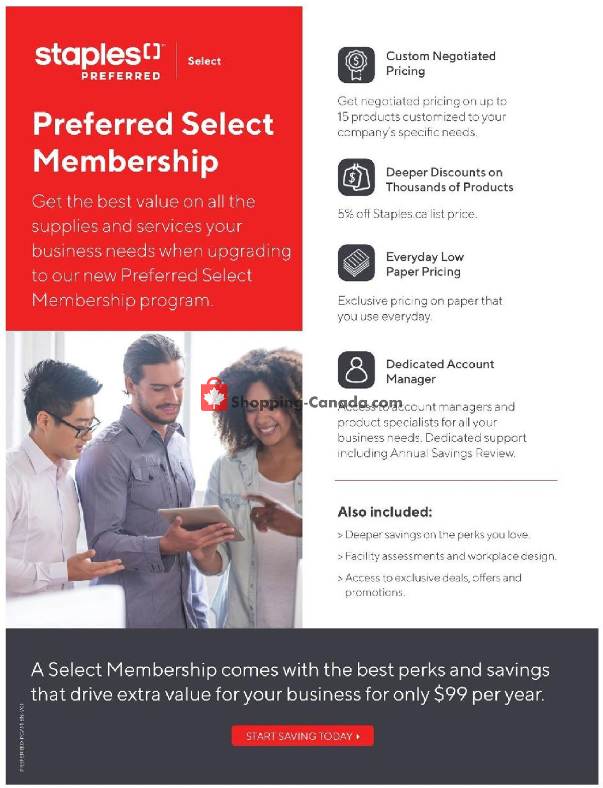 Staples flyer from Wednesday March 6, 2024 to Tuesday March 19, 2024 - page 16