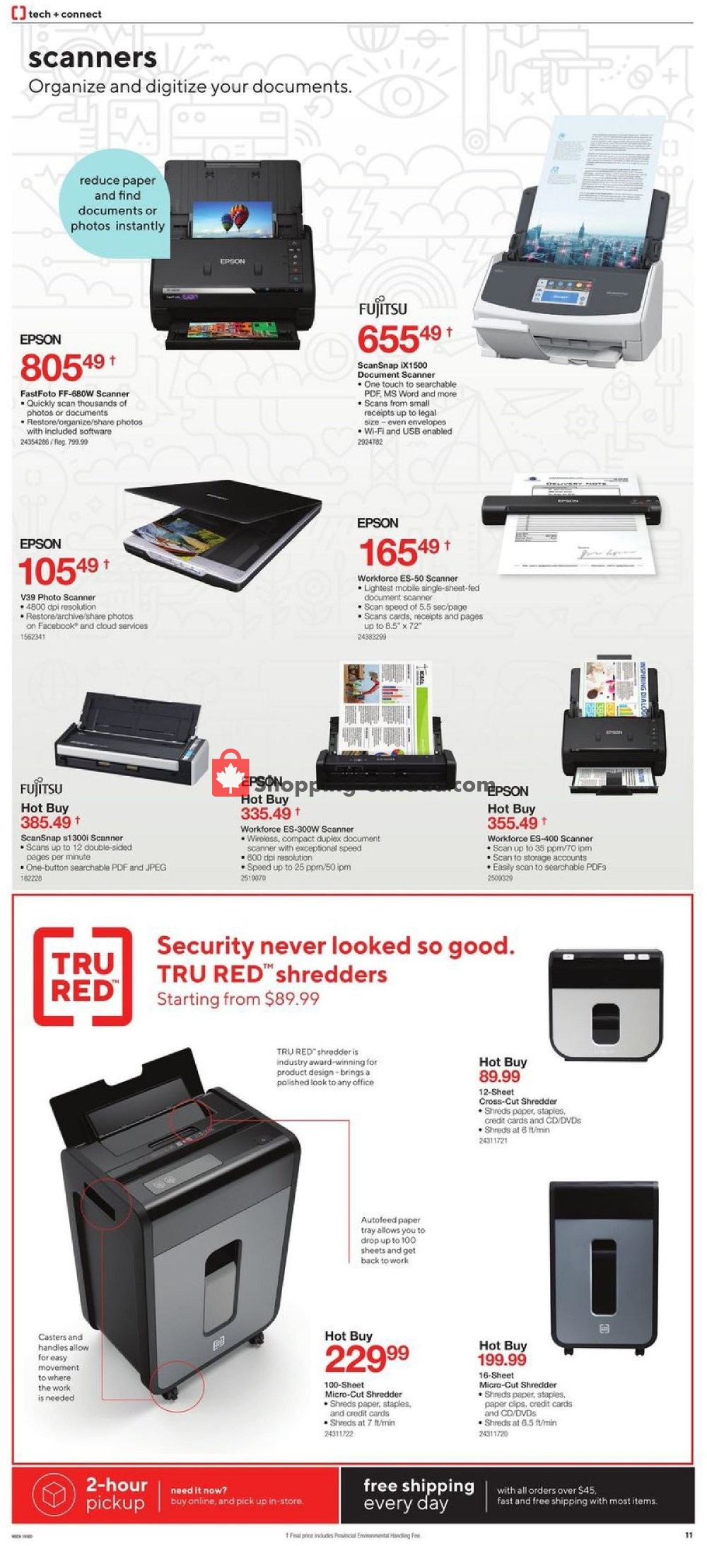 Staples flyer from Wednesday October 9, 2019 to Tuesday October 15, 2019 - page 11