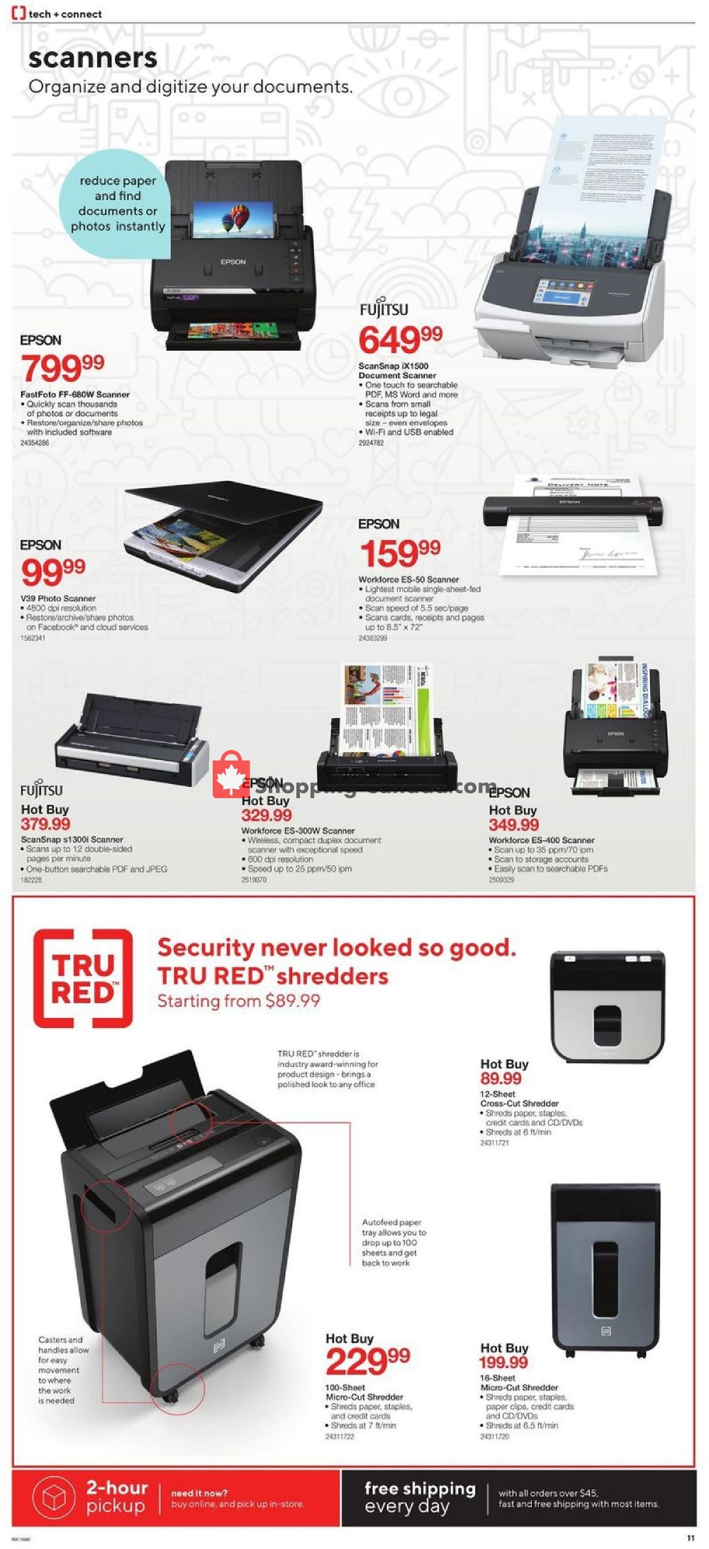 Staples flyer from Wednesday October 9, 2019 to Tuesday October 15, 2019 - page 11