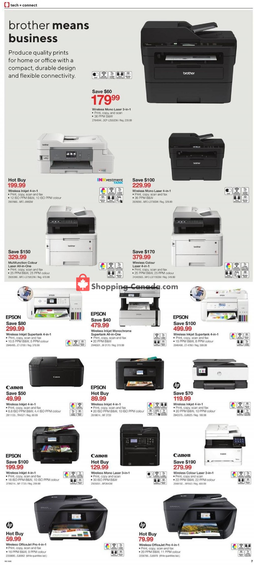 Staples flyer from Wednesday October 9, 2019 to Tuesday October 15, 2019 - page 7