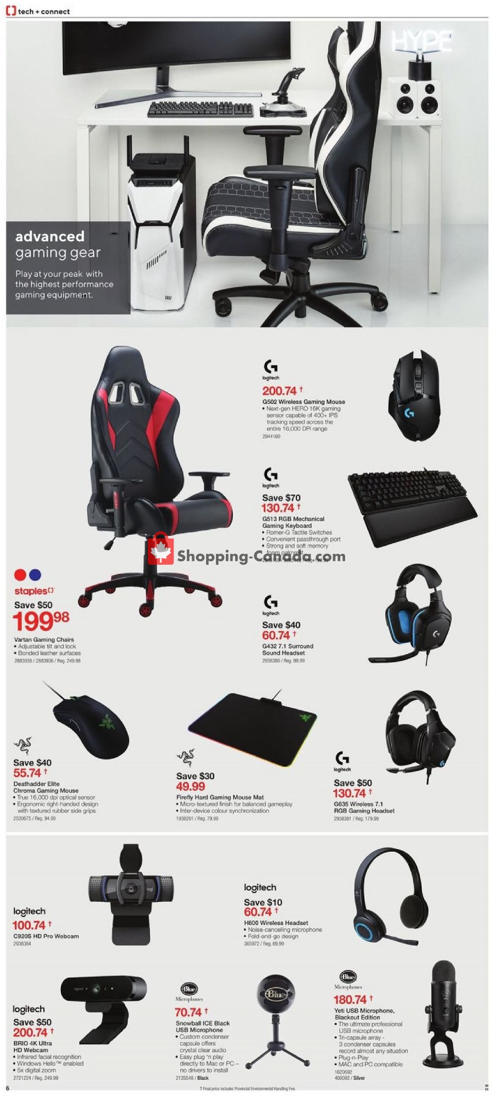 Staples flyer from Wednesday June 26, 2019 to Tuesday July 2, 2019 - page 6