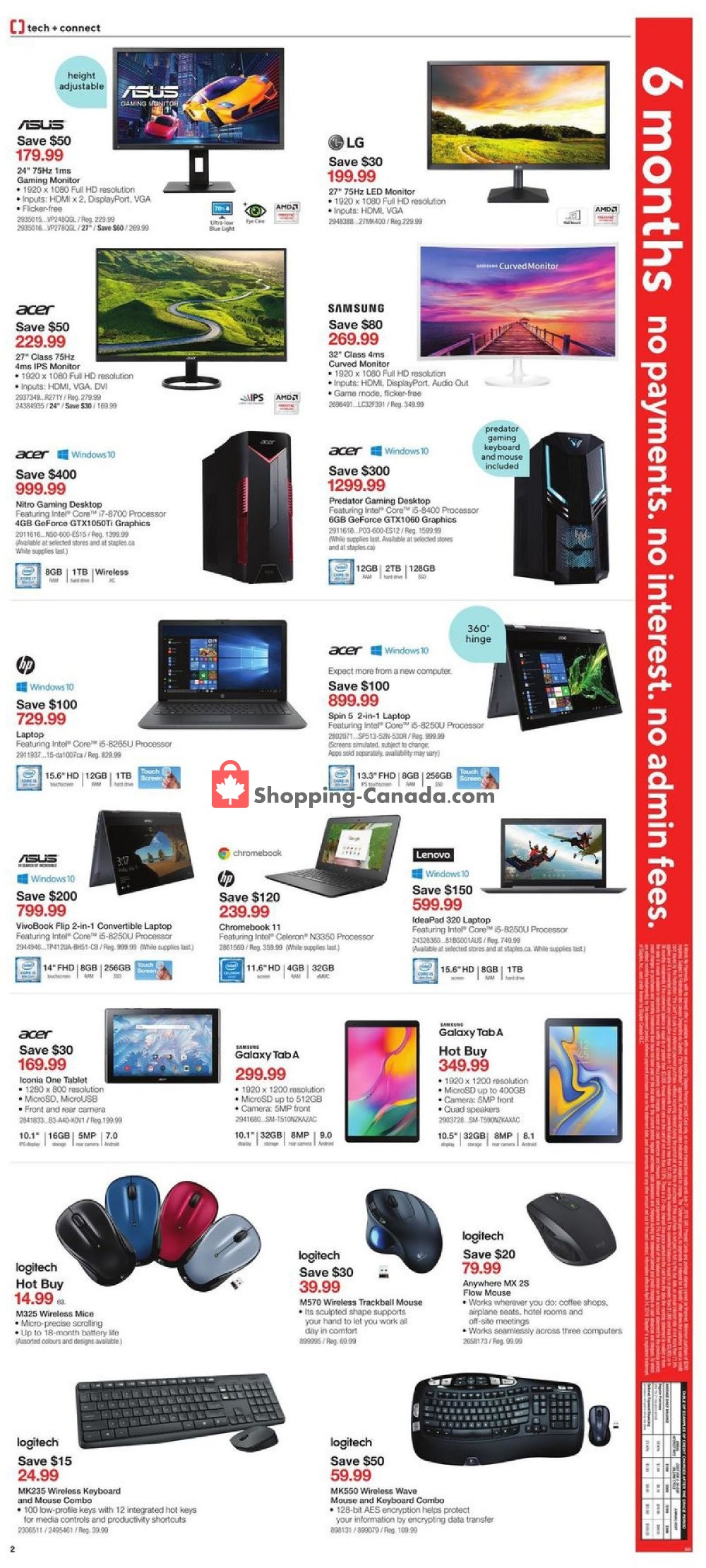 Staples flyer from Wednesday June 26, 2019 to Tuesday July 2, 2019 - page 2