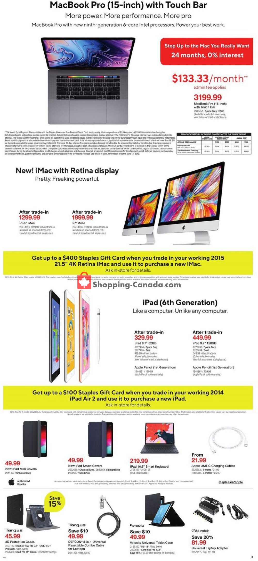 Staples flyer from Wednesday June 26, 2019 to Tuesday July 2, 2019 - page 3