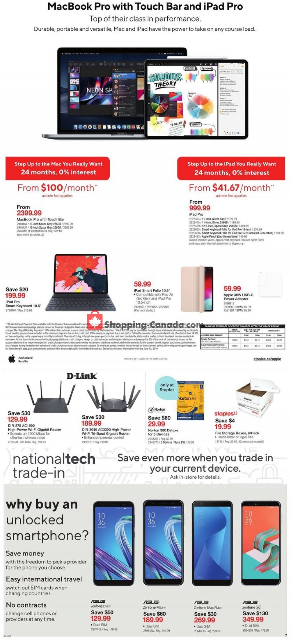 Staples flyer from Wednesday August 7, 2019 to Tuesday August 13, 2019 - page 7