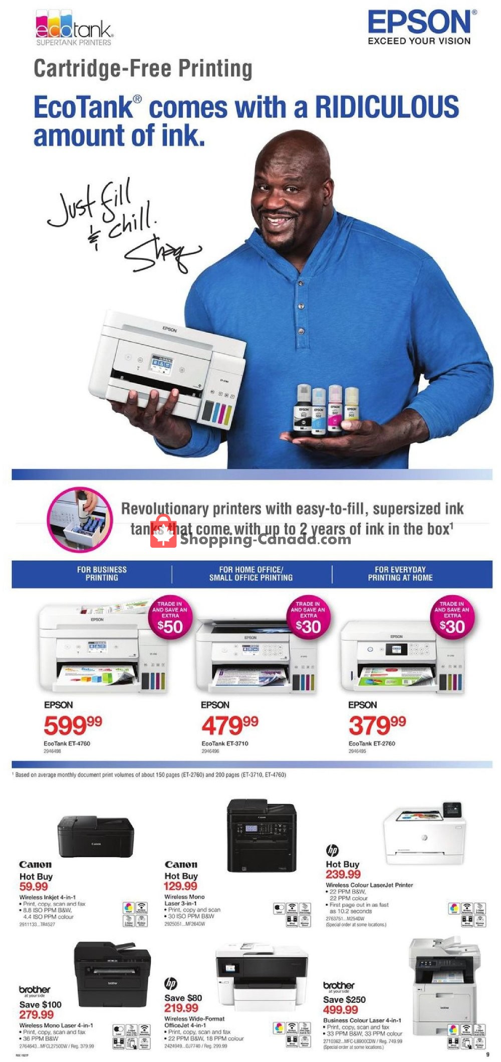 Staples flyer from Wednesday August 7, 2019 to Tuesday August 13, 2019 - page 9