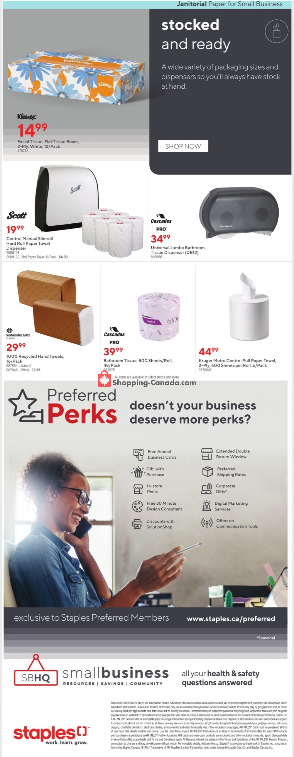 Staples flyer from Thursday April 29, 2021 to Wednesday May 12, 2021 - page 12