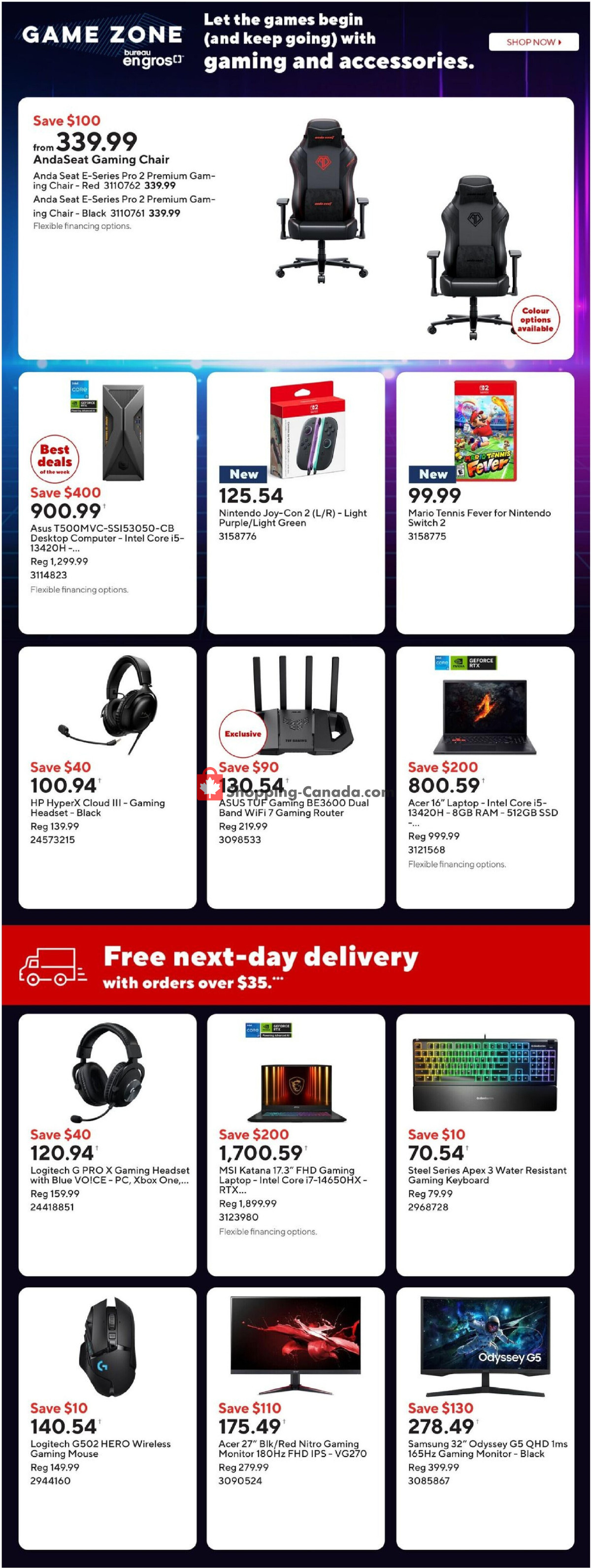 Staples flyer from Friday April 17, 2026 to Thursday April 23, 2026 - page 10