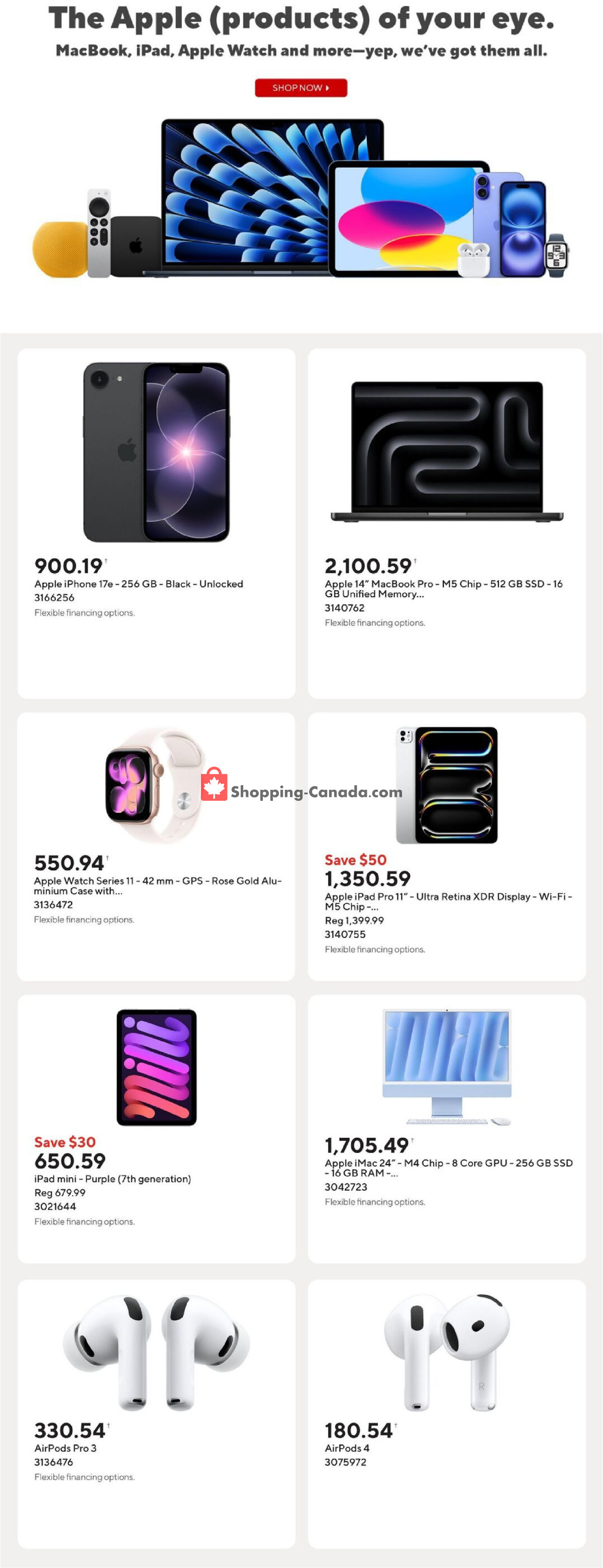 Staples flyer from Friday April 17, 2026 to Thursday April 23, 2026 - page 12