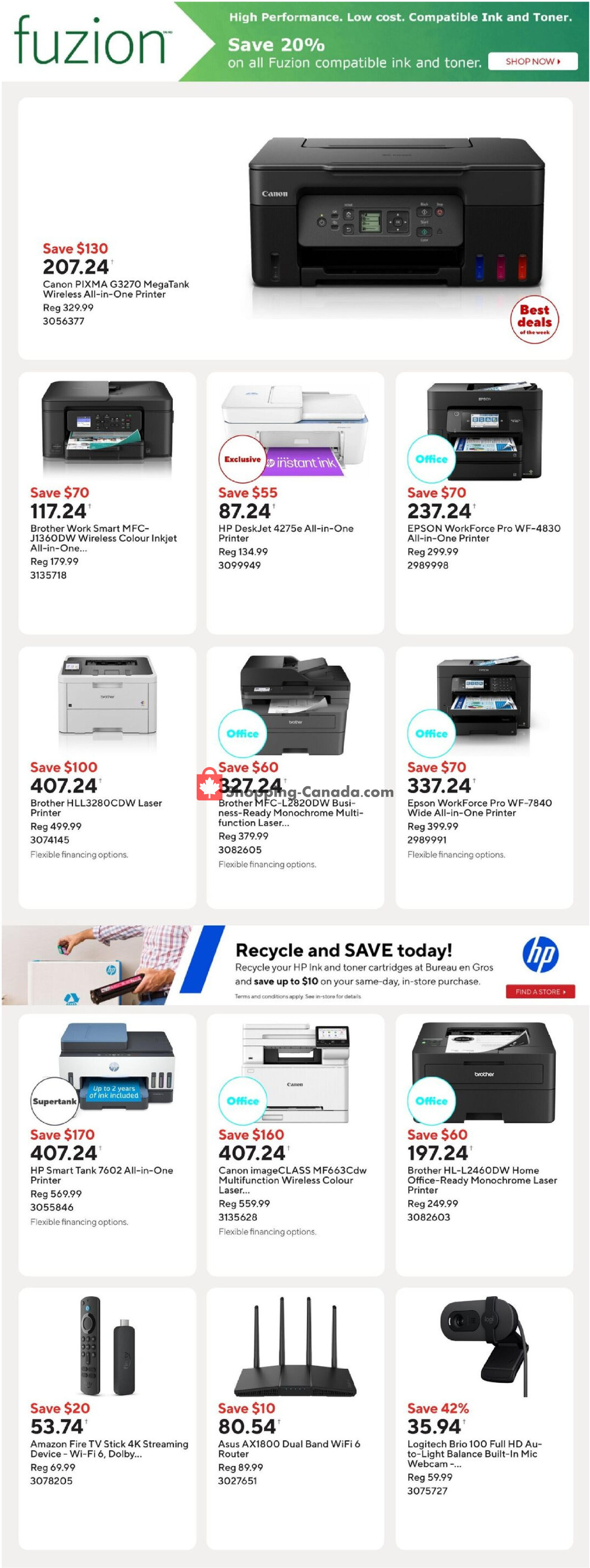 Staples flyer from Friday April 17, 2026 to Thursday April 23, 2026 - page 14