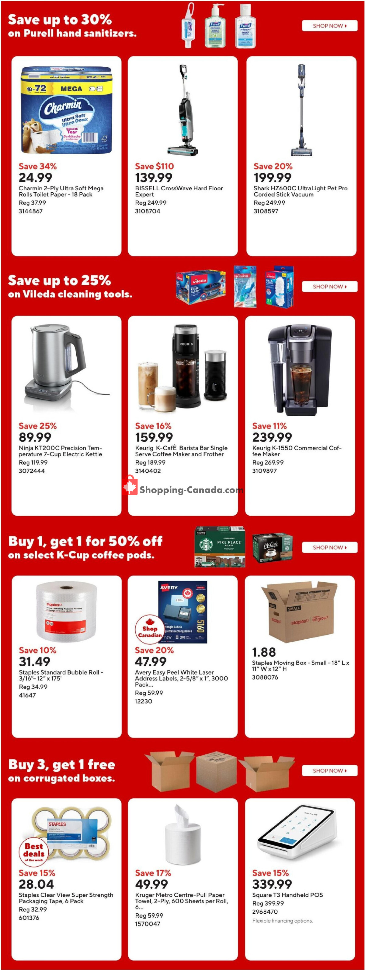 Staples flyer from Friday April 17, 2026 to Thursday April 23, 2026 - page 3