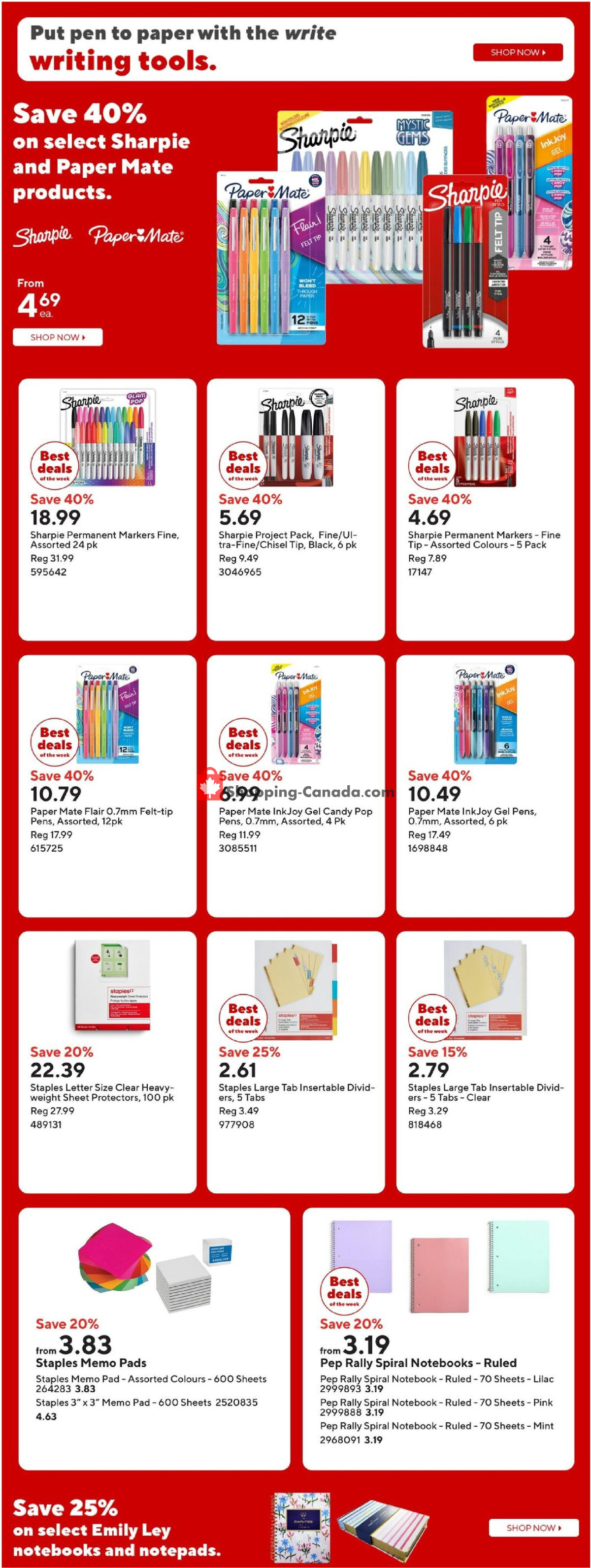 Staples flyer from Friday April 24, 2026 to Thursday April 30, 2026 - page 13