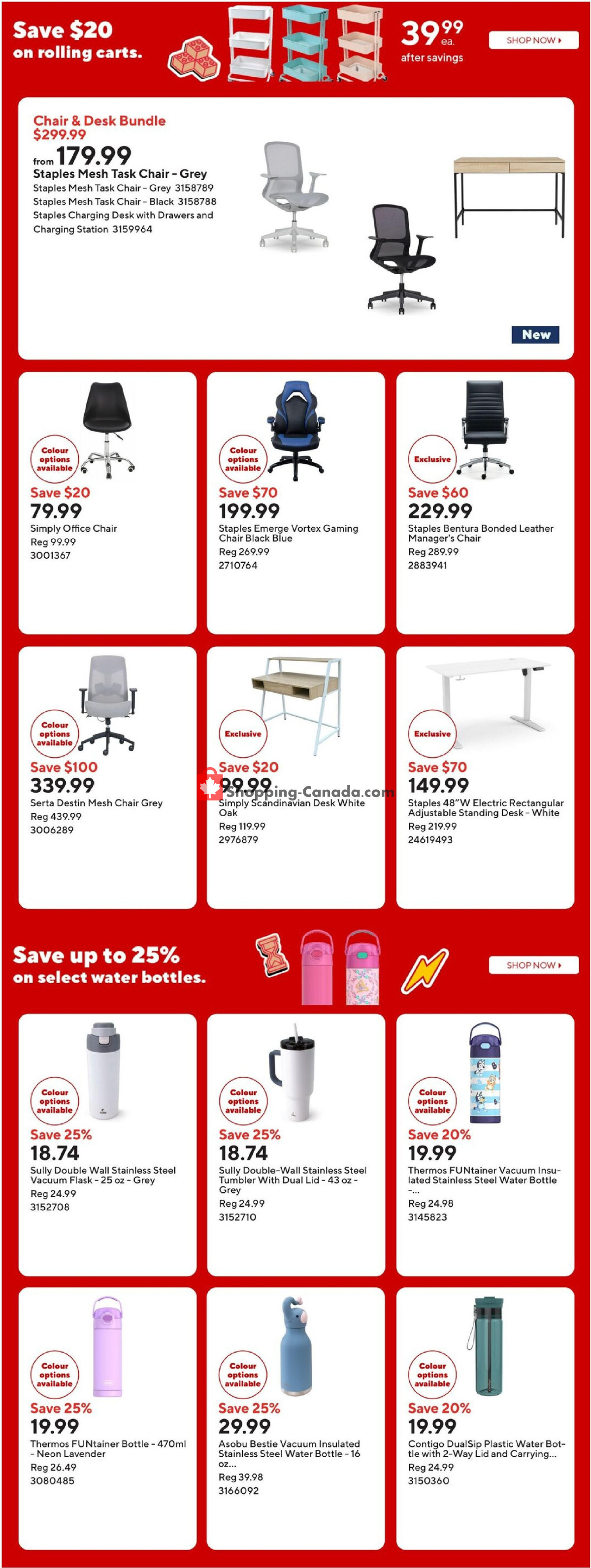 Staples flyer from Friday August 14, 2026 to Thursday August 20, 2026 - page 10