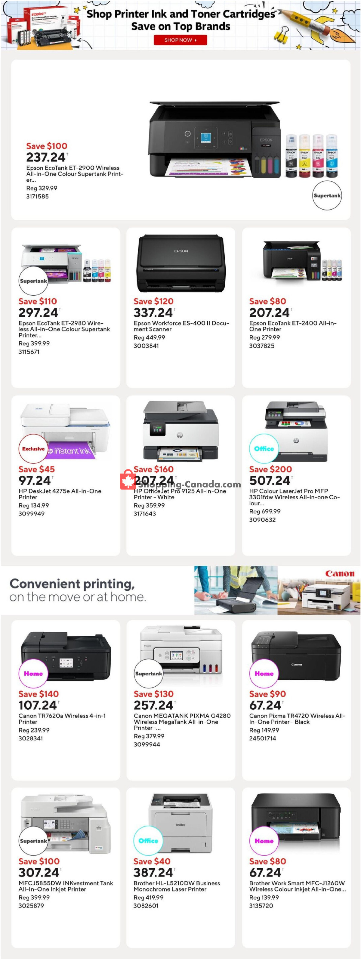 Staples flyer from Friday August 14, 2026 to Thursday August 20, 2026 - page 11