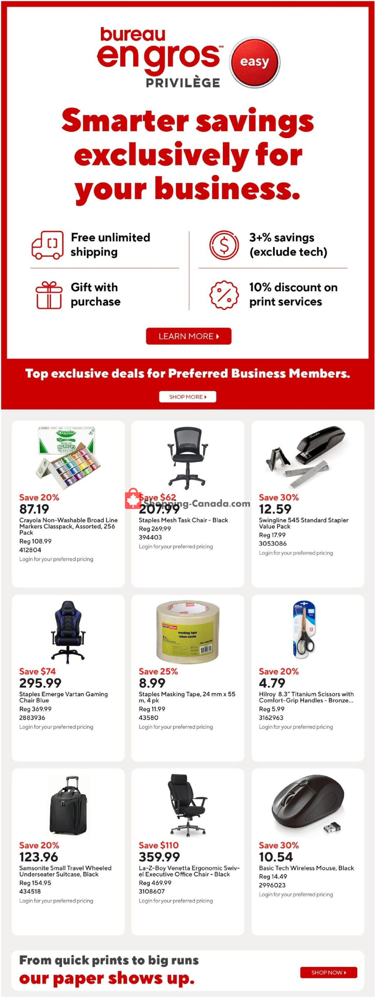Staples flyer from Friday August 21, 2026 to Thursday August 27, 2026 - page 17