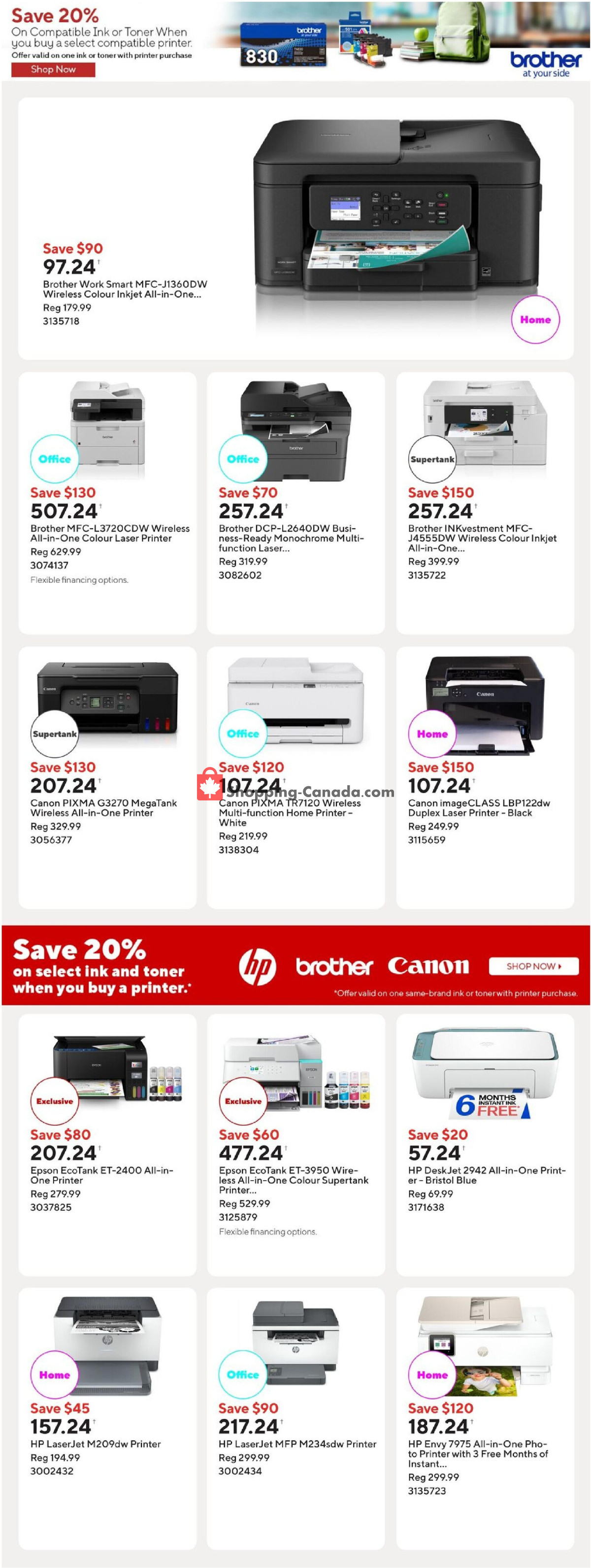 Staples flyer from Friday August 21, 2026 to Thursday August 27, 2026 - page 8