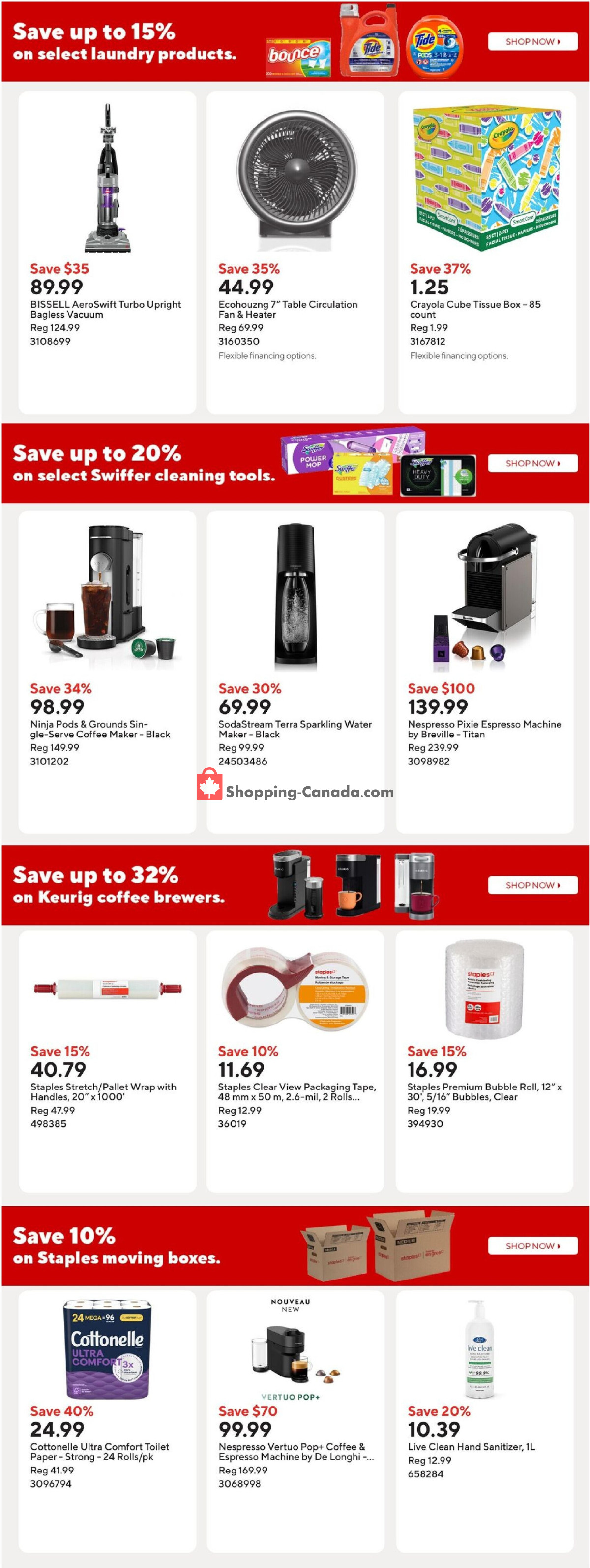 Staples flyer from Friday August 28, 2026 to Thursday September 3, 2026 - page 12
