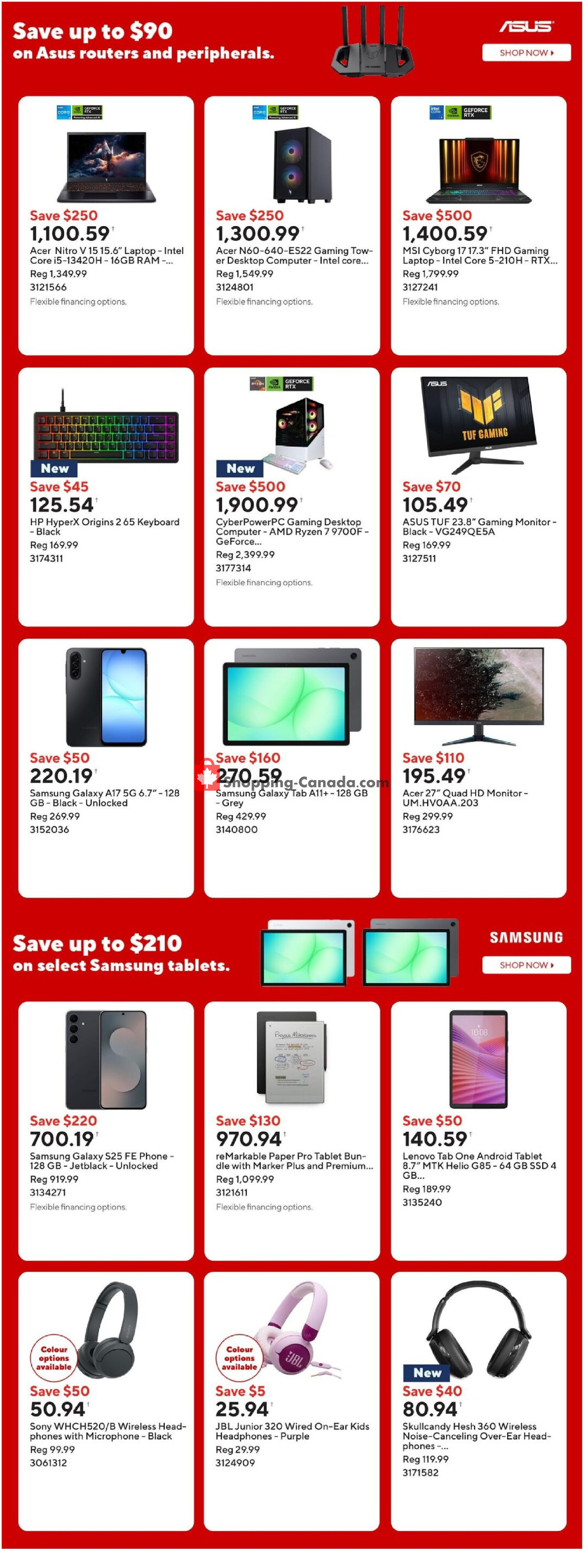 Staples flyer from Friday August 28, 2026 to Thursday September 3, 2026 - page 13