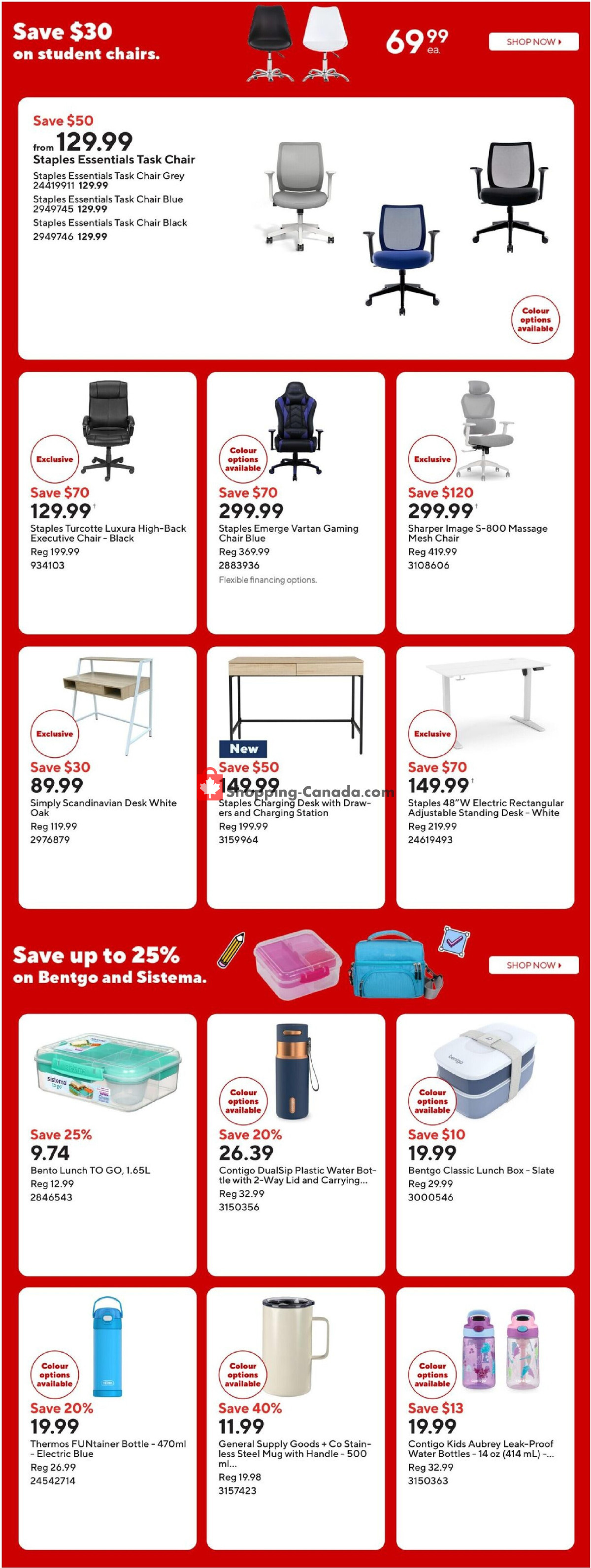 Staples flyer from Friday August 28, 2026 to Thursday September 3, 2026 - page 9