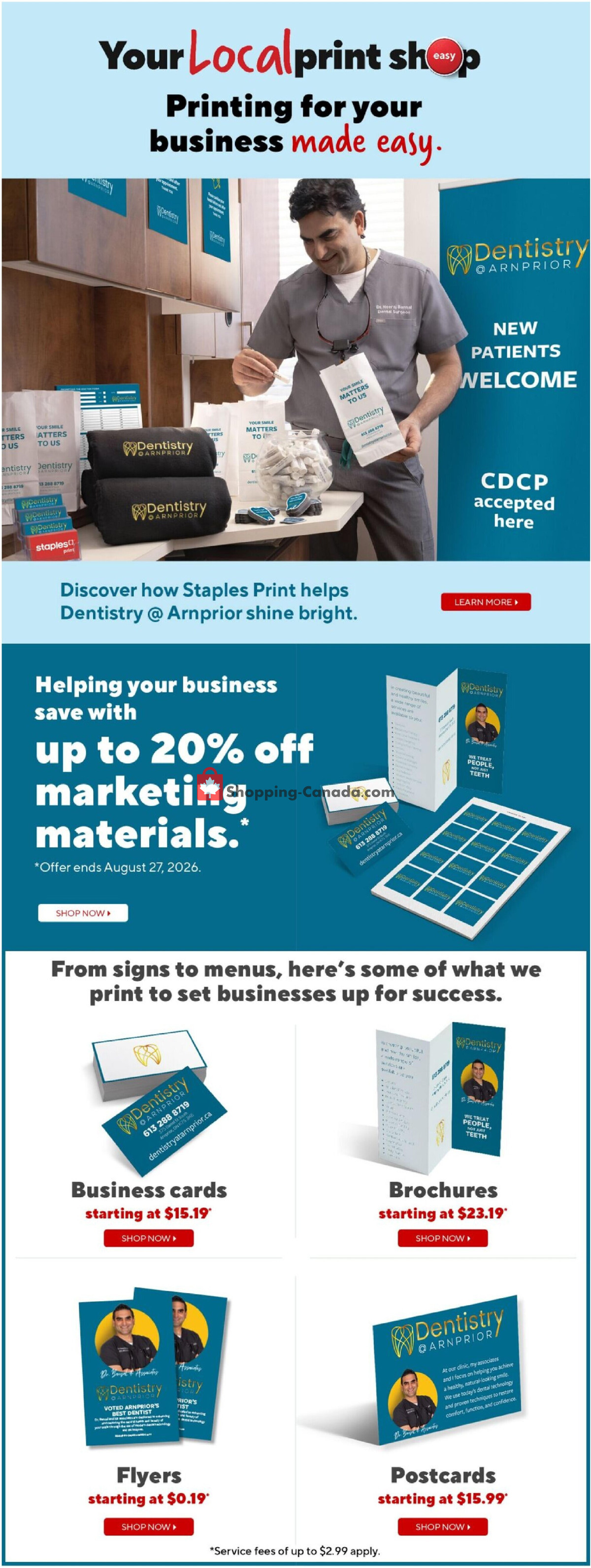 Staples flyer from Wednesday August 5, 2026 to Thursday August 6, 2026 - page 17