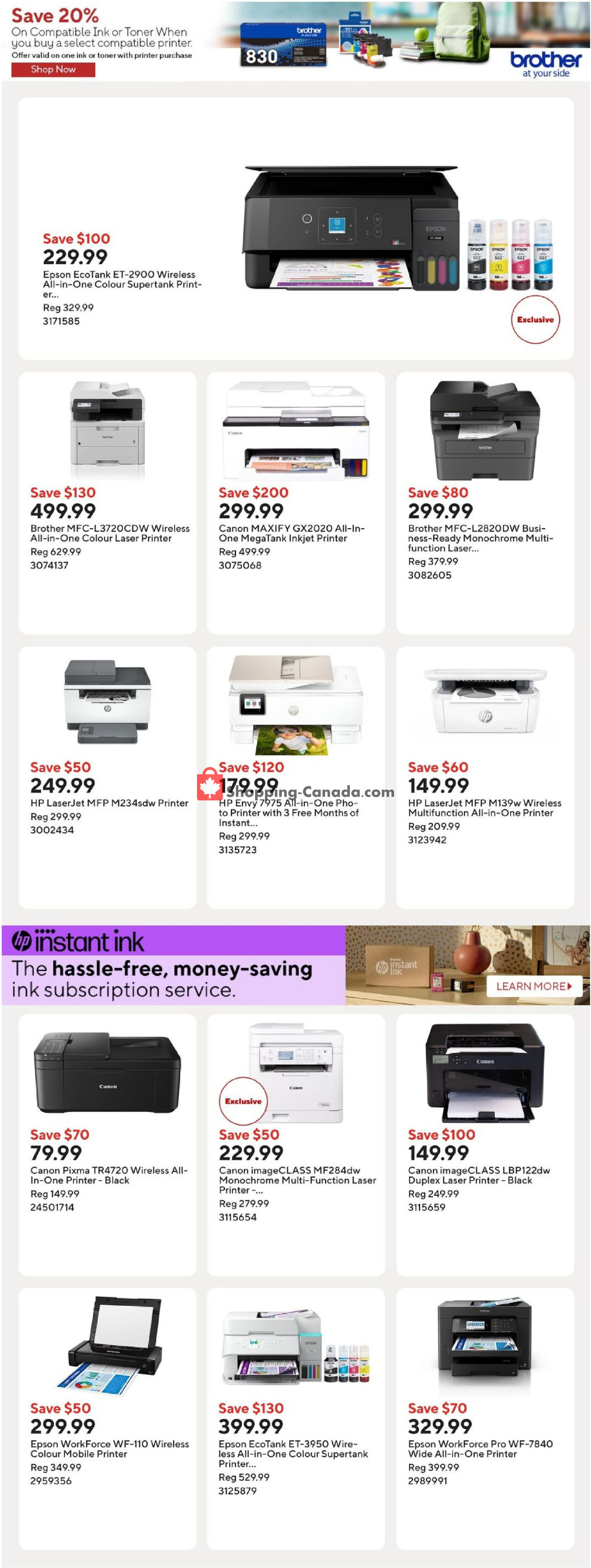 Staples flyer from Wednesday August 5, 2026 to Thursday August 6, 2026 - page 6