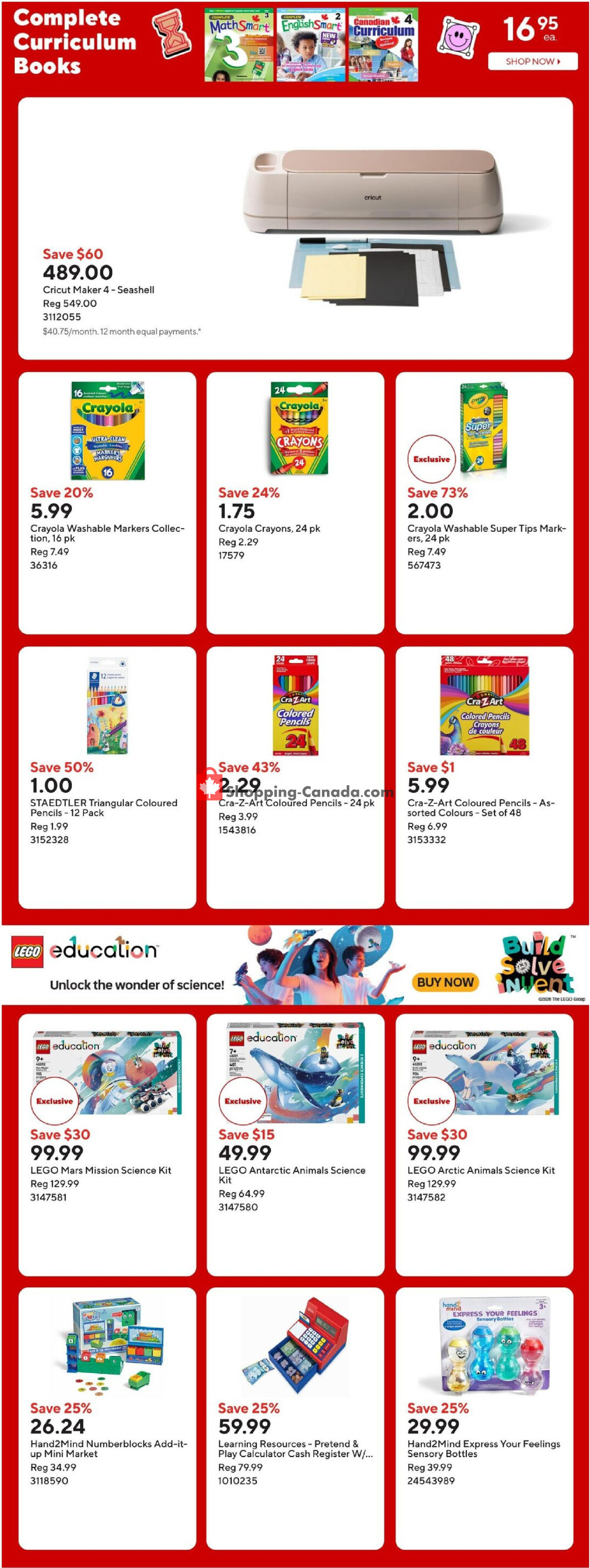 Staples flyer from Wednesday August 5, 2026 to Thursday August 6, 2026 - page 7