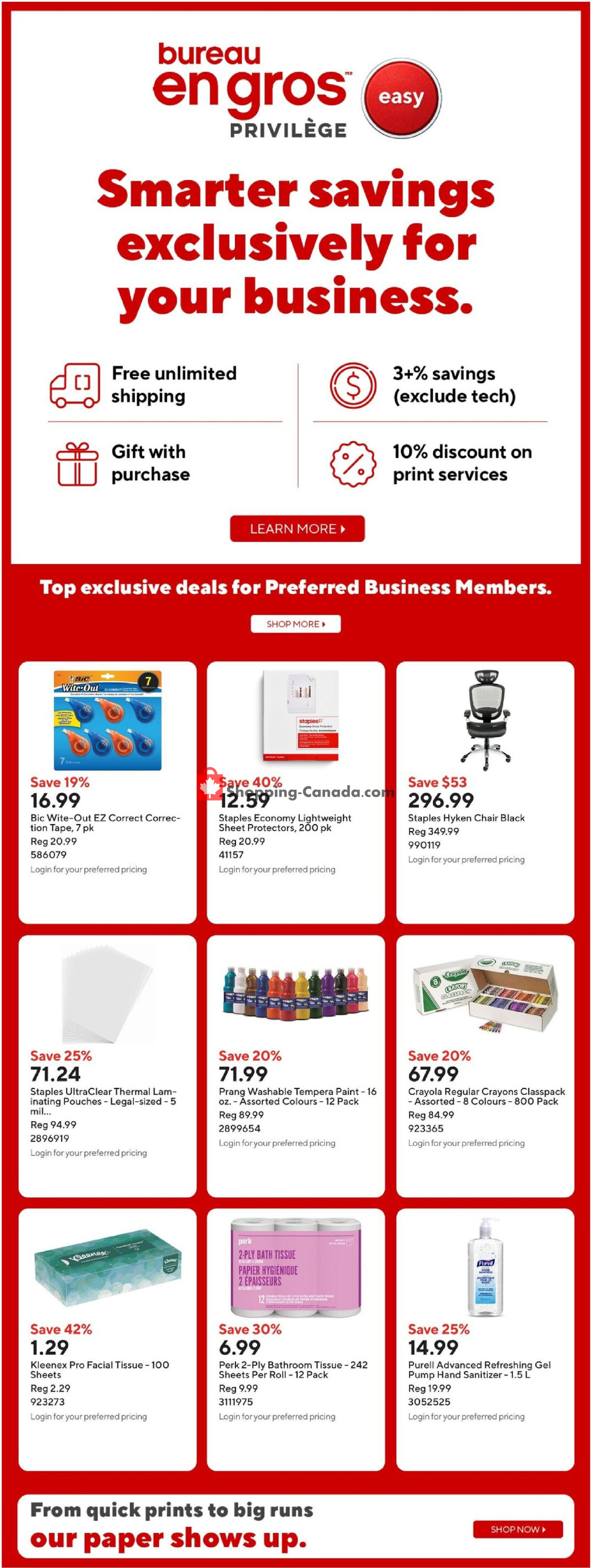 Staples flyer from Friday August 7, 2026 to Thursday August 13, 2026 - page 17