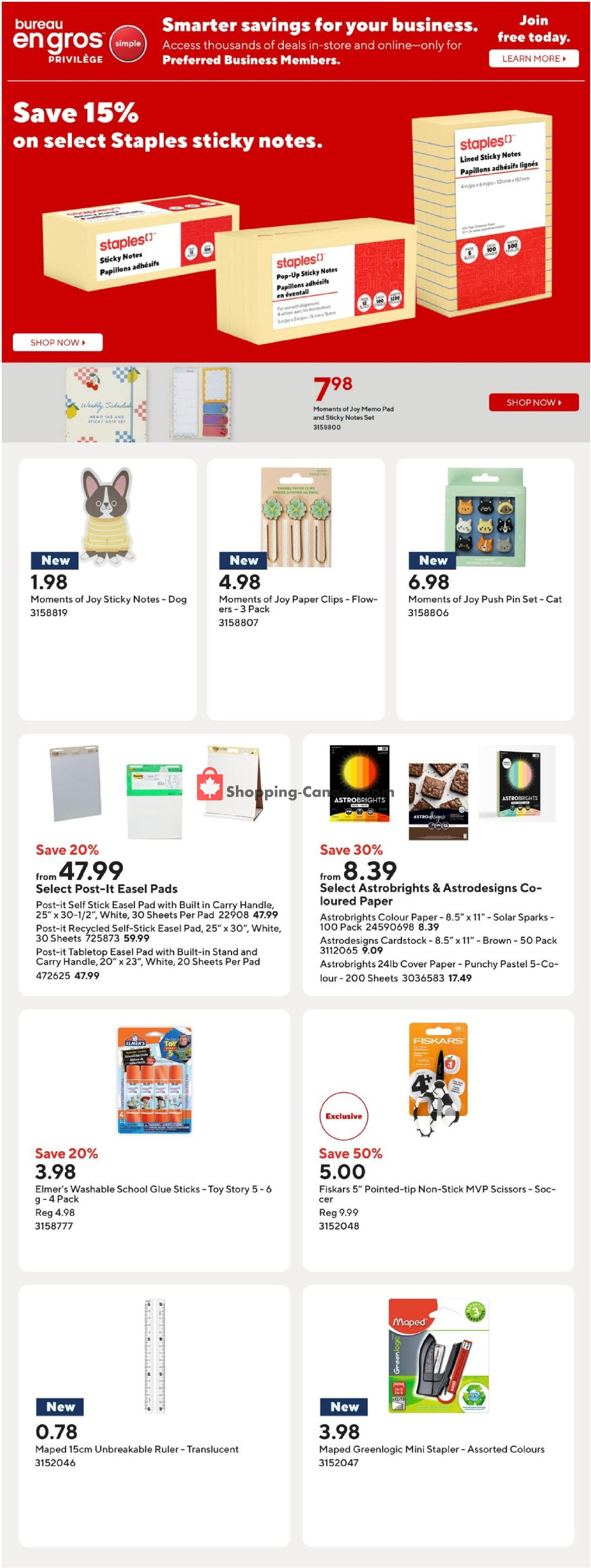 Staples flyer from Friday July 10, 2026 to Thursday July 16, 2026 - page 12