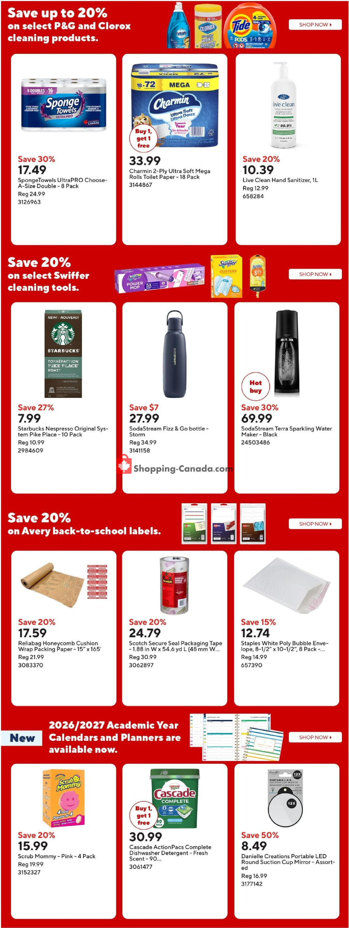 Staples flyer from Friday July 17, 2026 to Tuesday July 21, 2026 - page 4