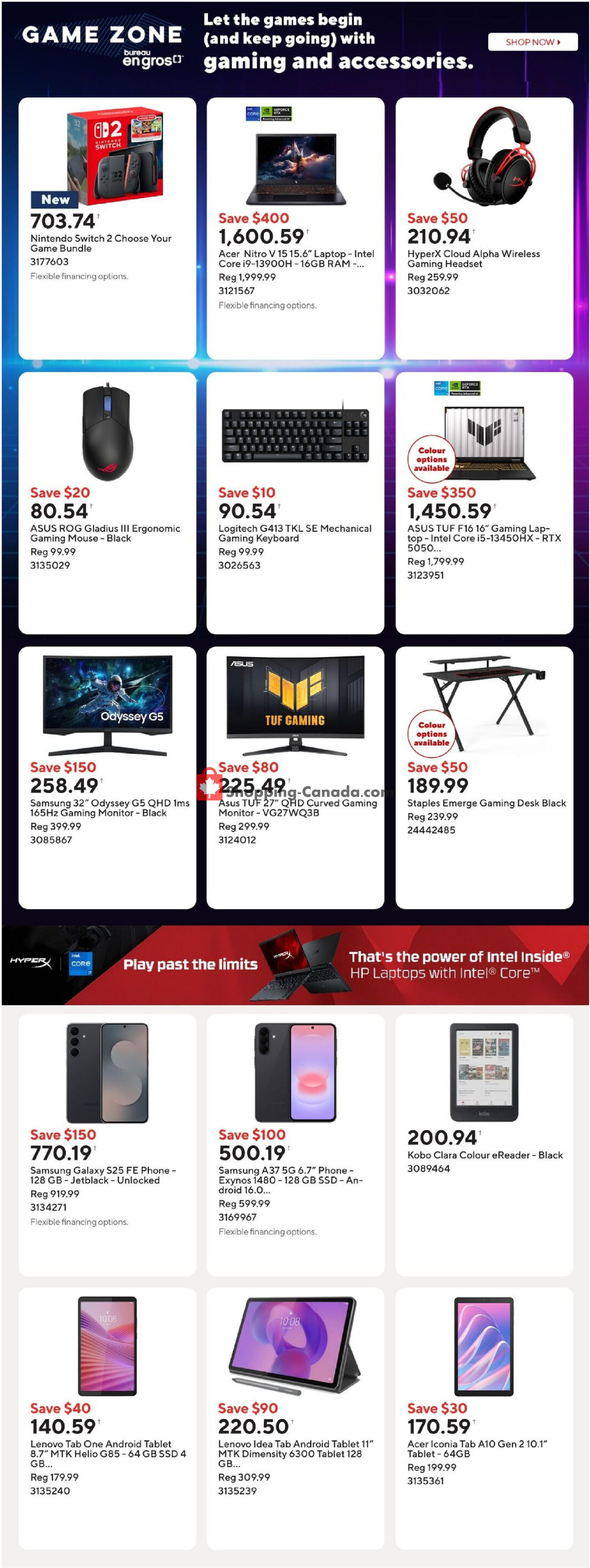 Staples flyer from Friday July 17, 2026 to Thursday July 23, 2026 - page 8