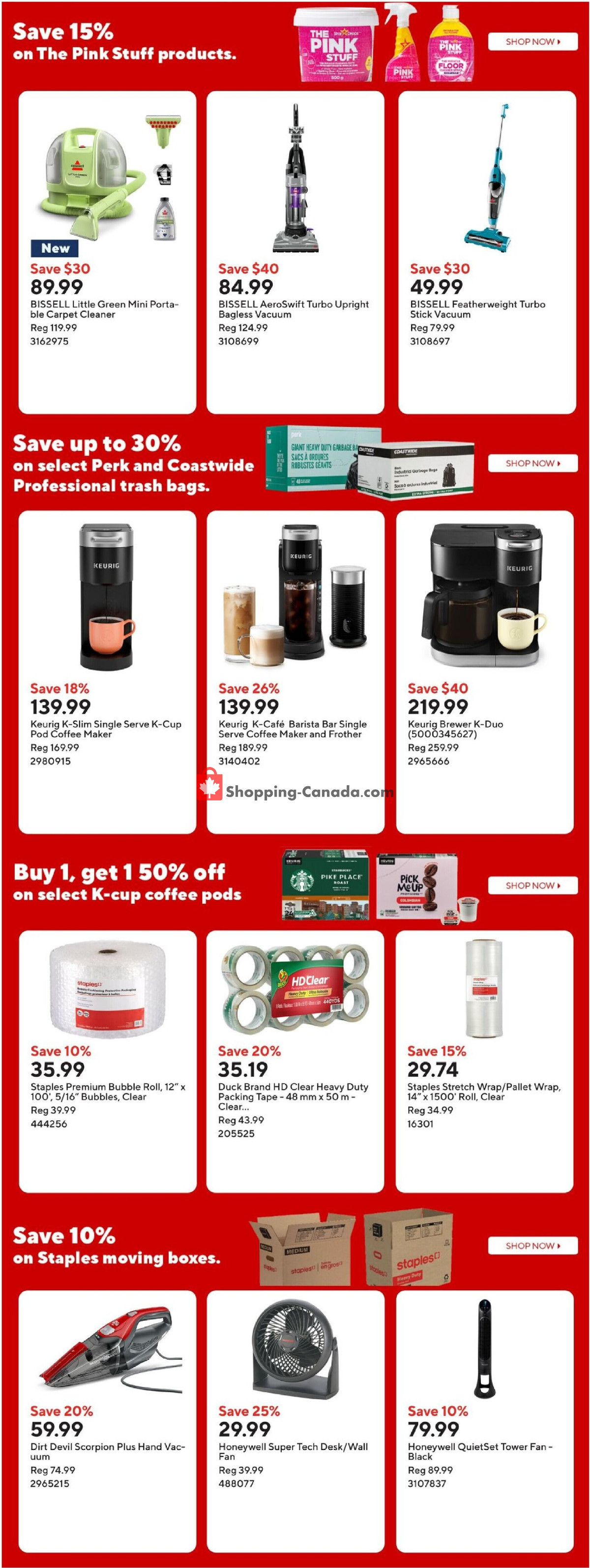 Staples flyer from Wednesday July 22, 2026 to Thursday July 23, 2026 - page 3