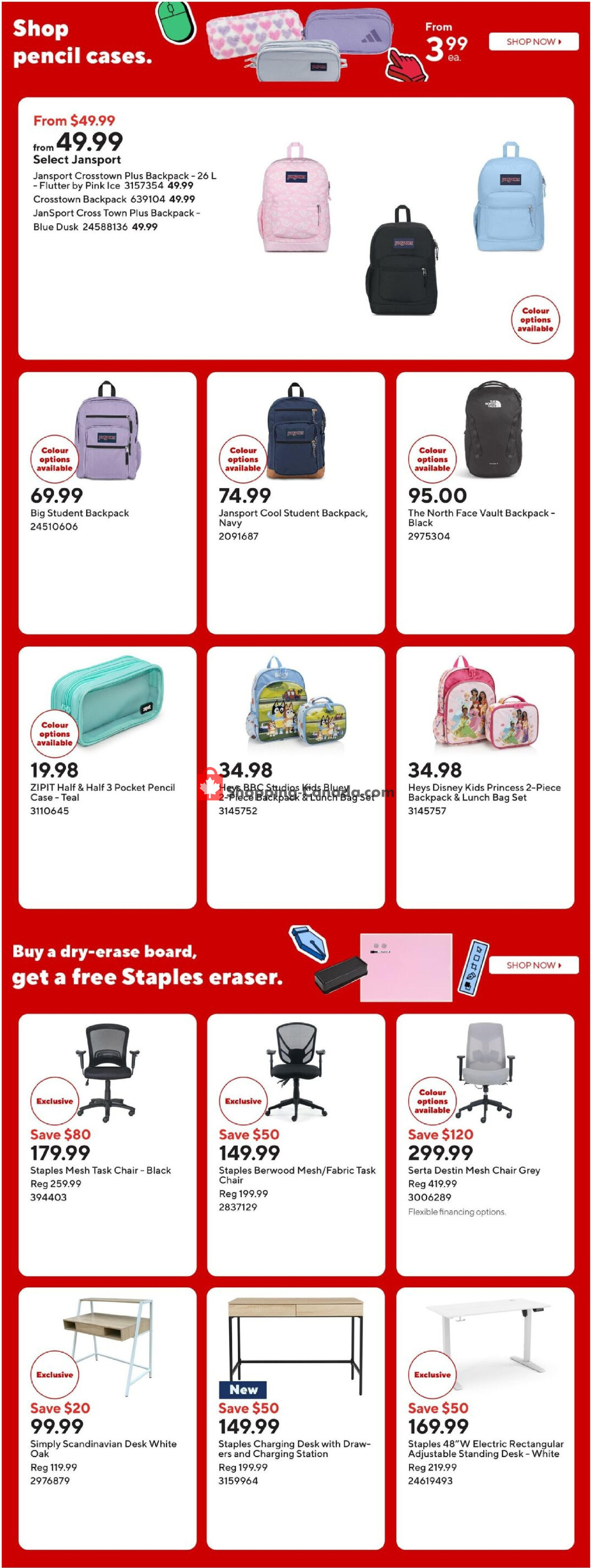 Staples flyer from Friday July 24, 2026 to Thursday July 30, 2026 - page 16
