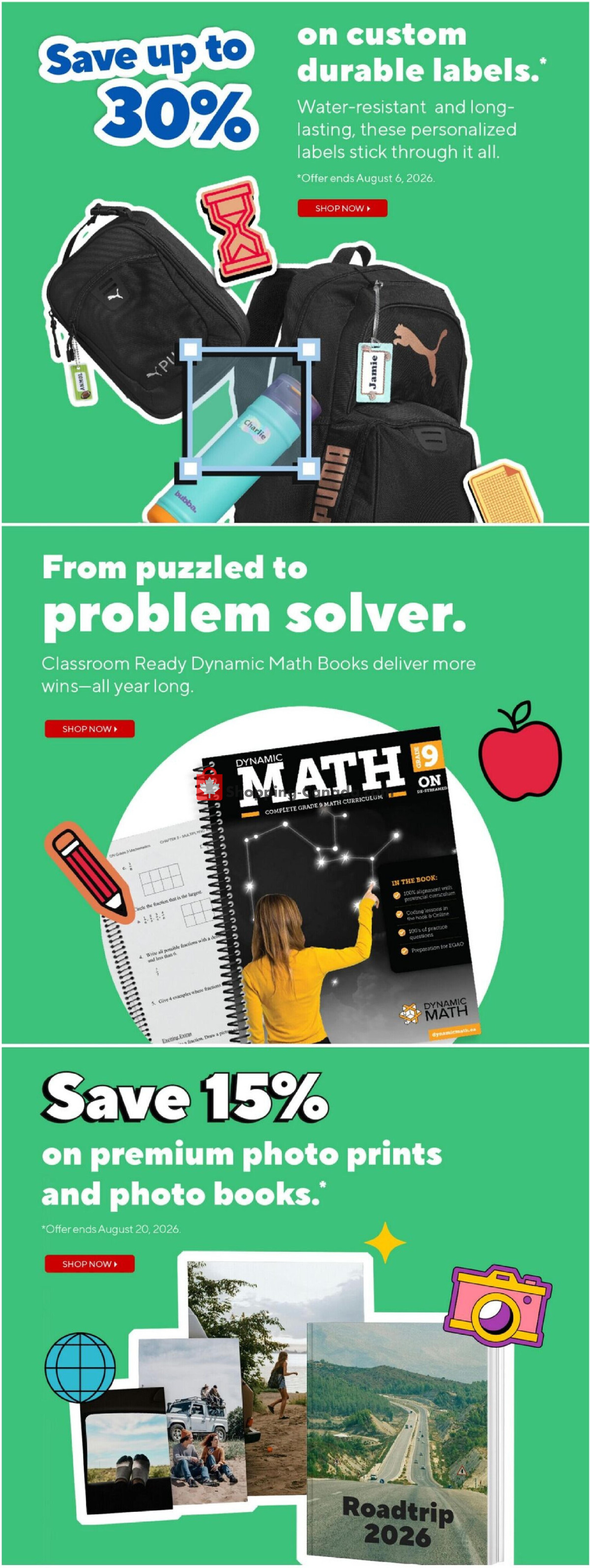 Staples flyer from Wednesday July 29, 2026 to Thursday July 30, 2026 - page 9