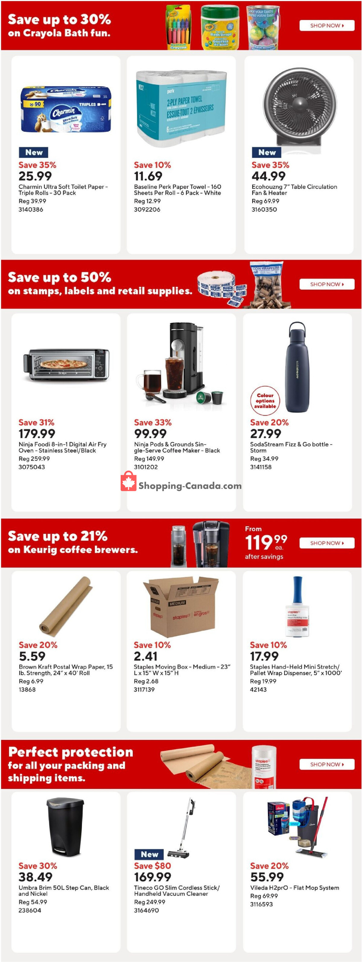 Staples flyer from Friday July 31, 2026 to Thursday August 6, 2026 - page 11