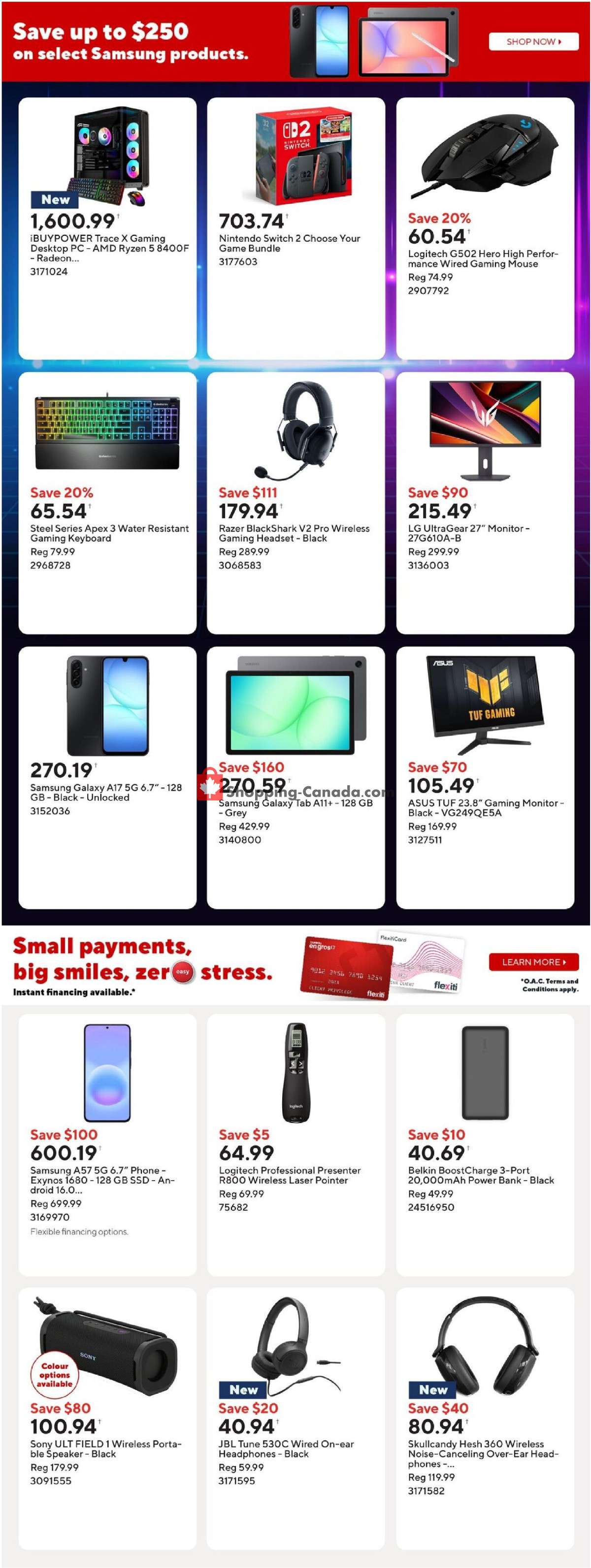 Staples flyer from Friday July 31, 2026 to Thursday August 6, 2026 - page 13