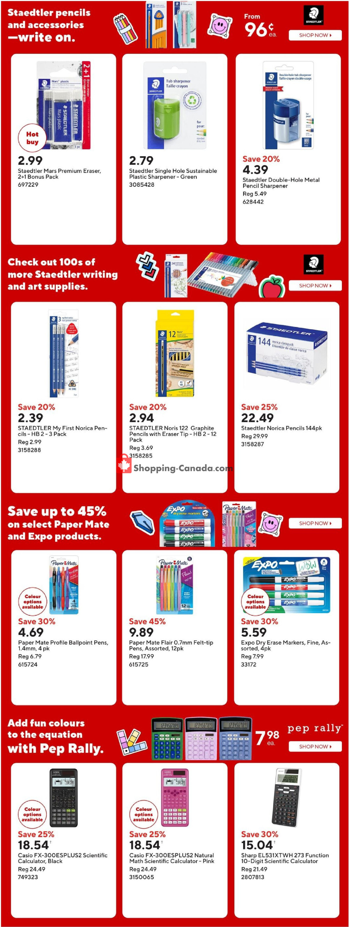 Staples flyer from Friday July 31, 2026 to Thursday August 6, 2026 - page 15