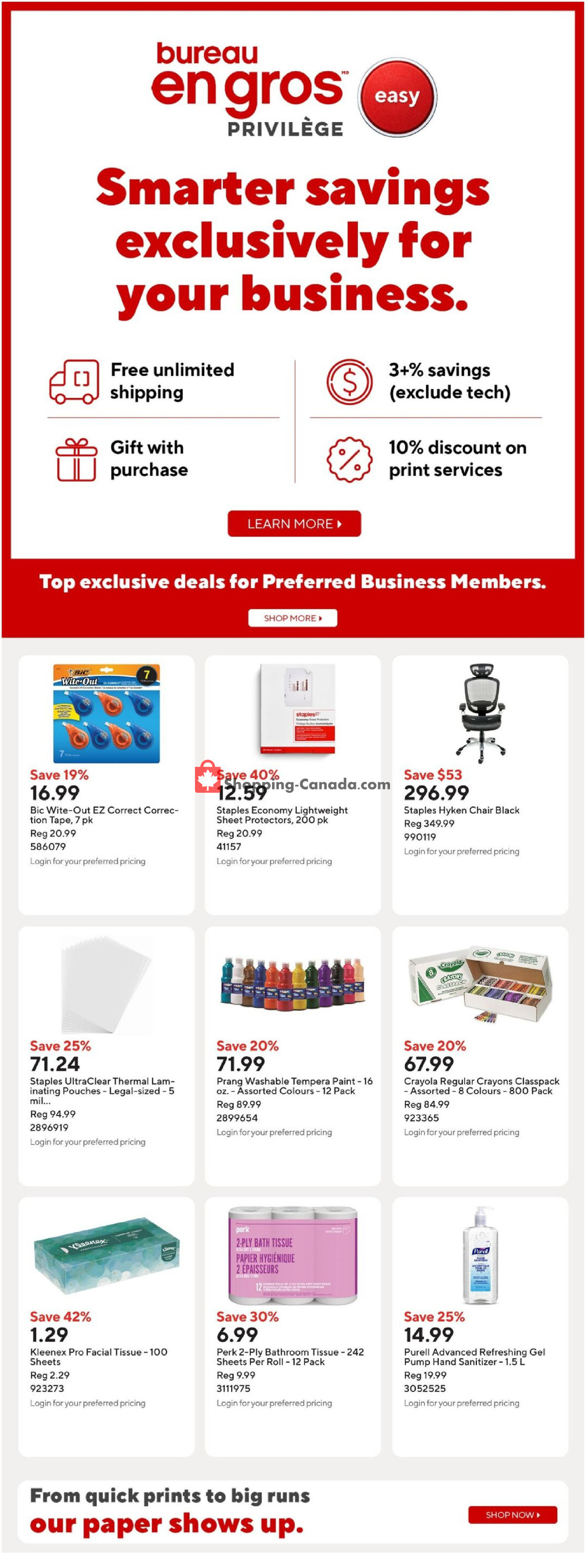 Staples flyer from Friday July 31, 2026 to Thursday August 6, 2026 - page 16