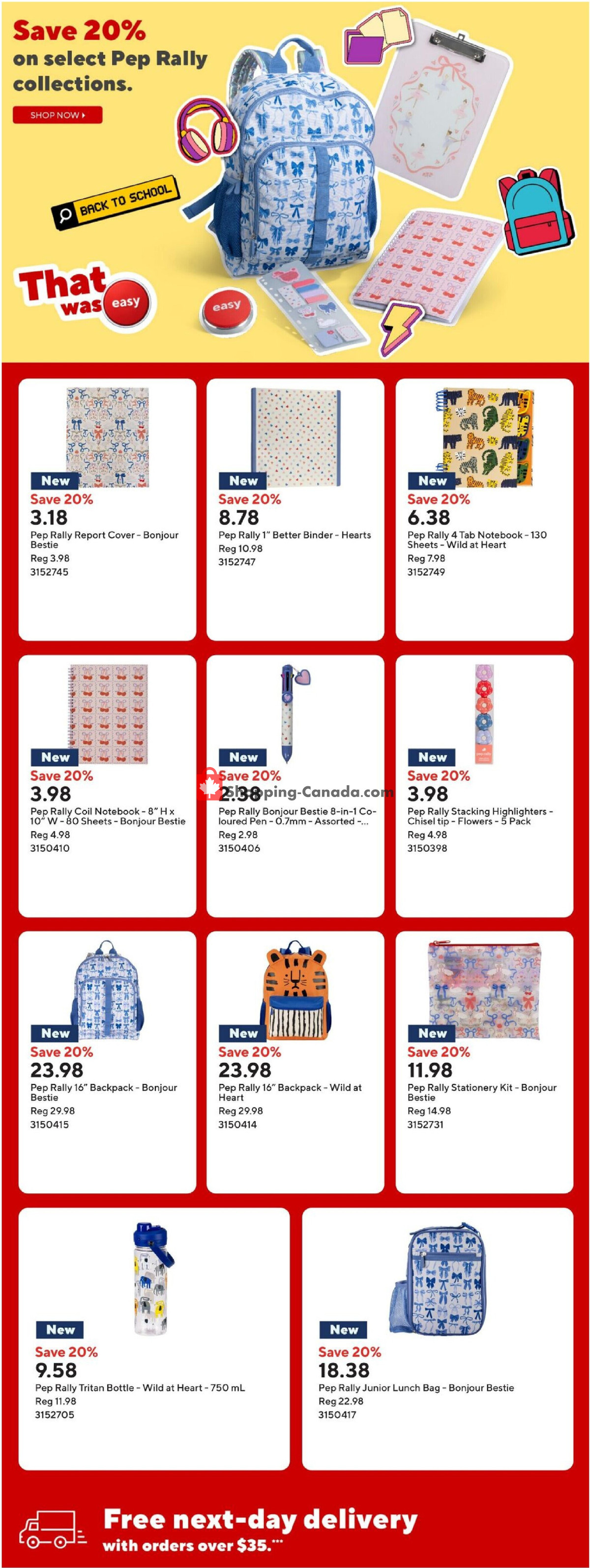 Staples flyer from Friday July 31, 2026 to Thursday August 6, 2026 - page 4
