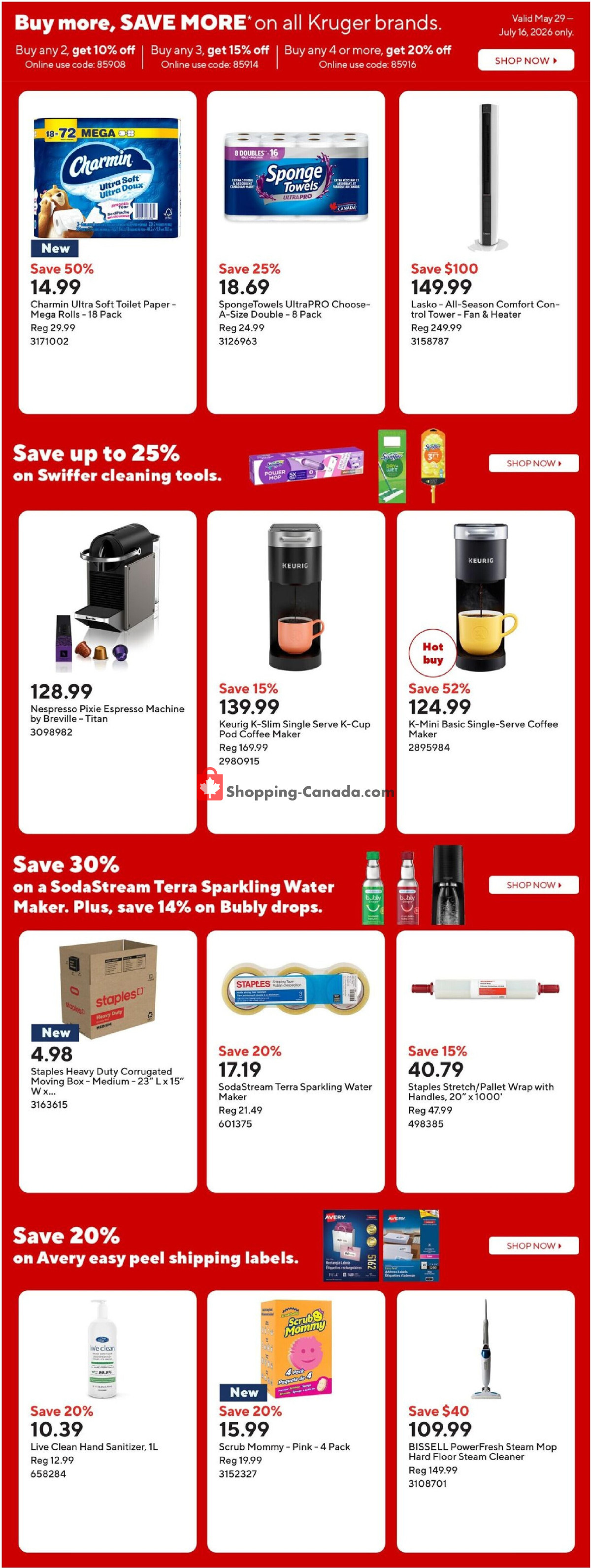 Staples flyer from Friday June 12, 2026 to Thursday June 18, 2026 - page 14