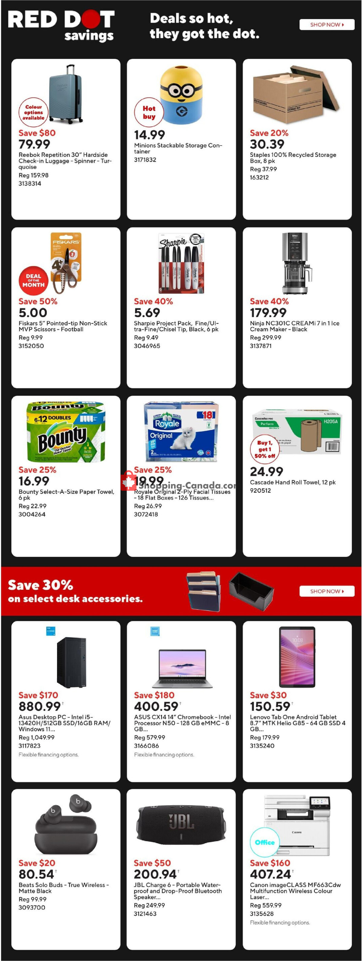 Staples flyer from Friday June 12, 2026 to Thursday June 18, 2026 - page 2