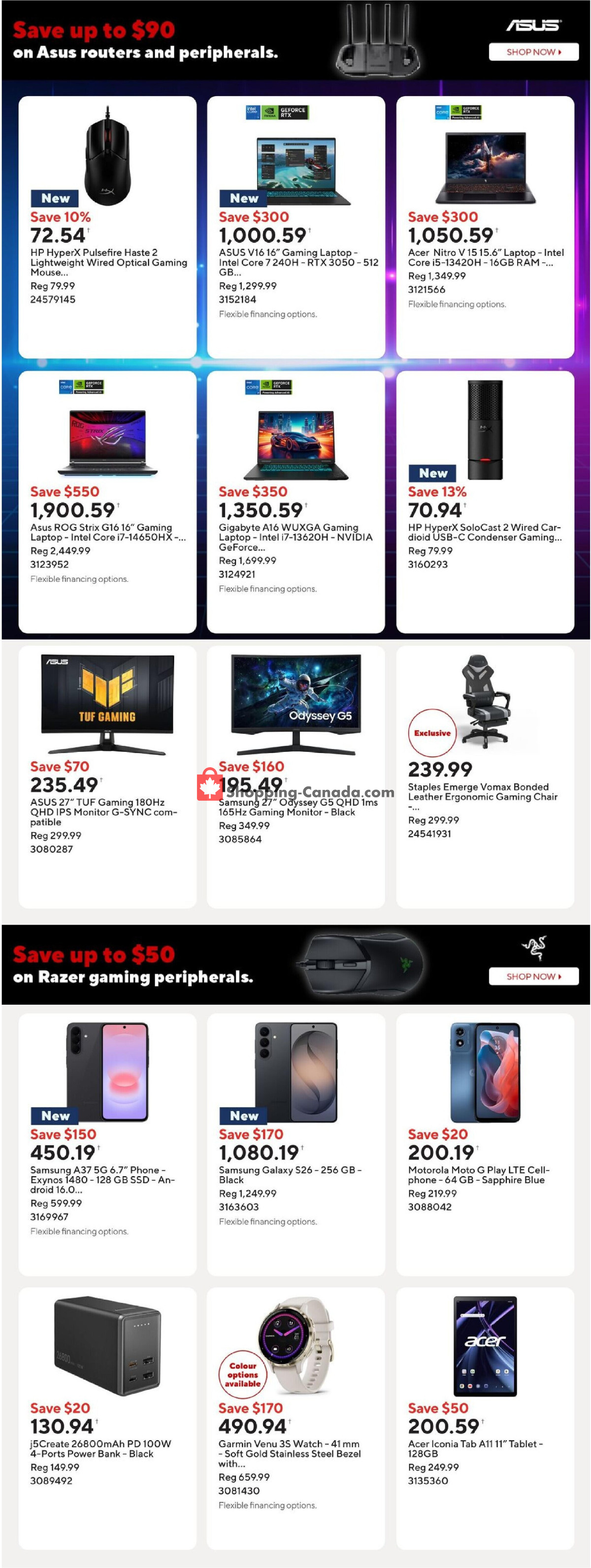 Staples flyer from Friday June 12, 2026 to Thursday June 18, 2026 - page 5