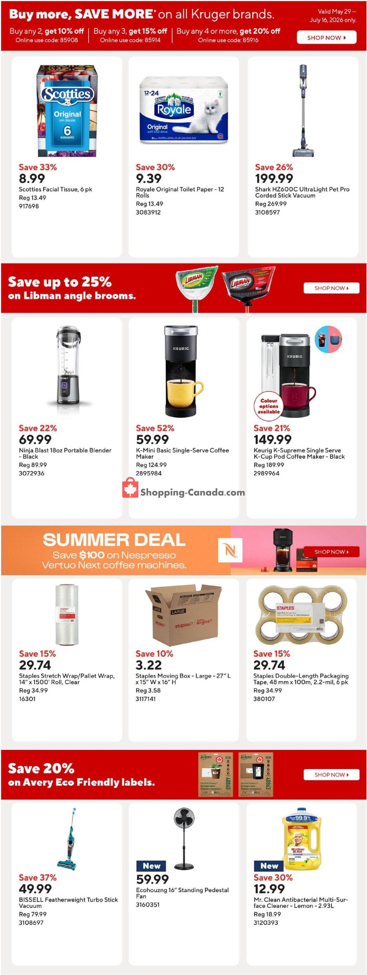 Staples flyer from Friday June 19, 2026 to Thursday June 25, 2026 - page 16