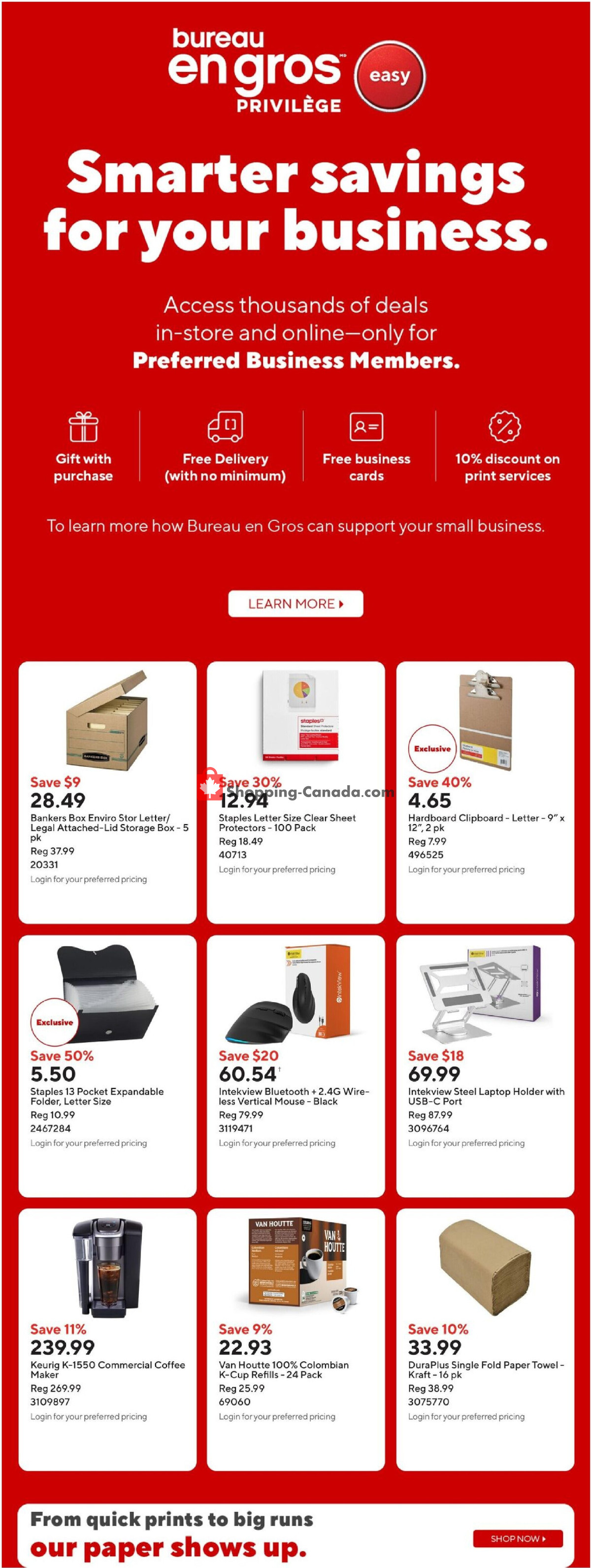 Staples flyer from Friday June 19, 2026 to Thursday June 25, 2026 - page 18