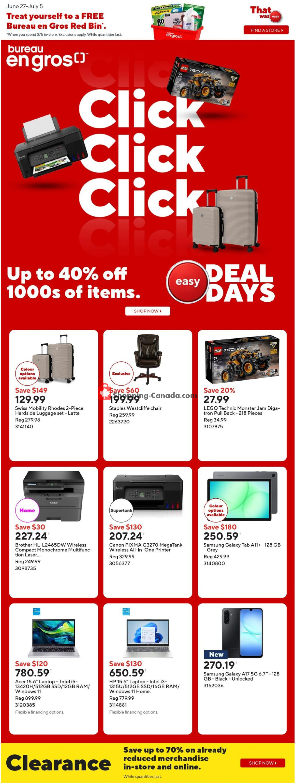 Staples flyer from Friday June 26, 2026 to Thursday July 2, 2026 - page 2