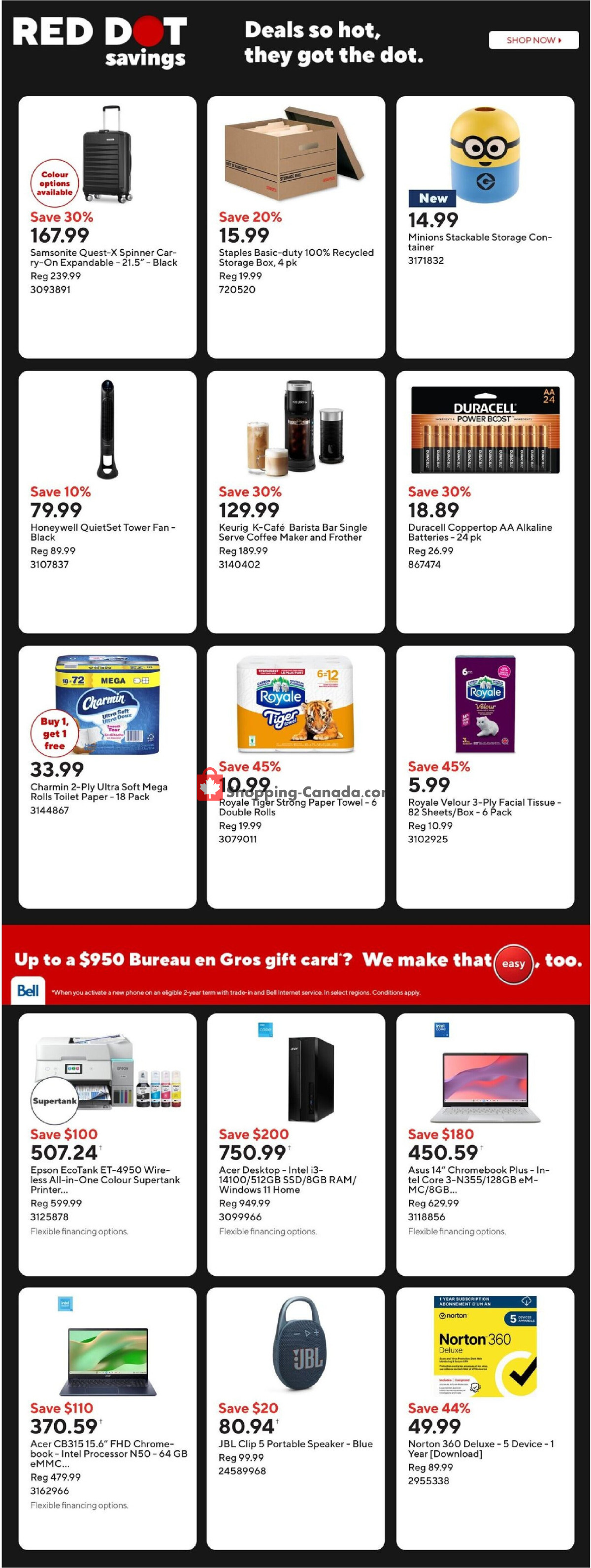 Staples flyer from Friday June 26, 2026 to Thursday July 2, 2026 - page 3