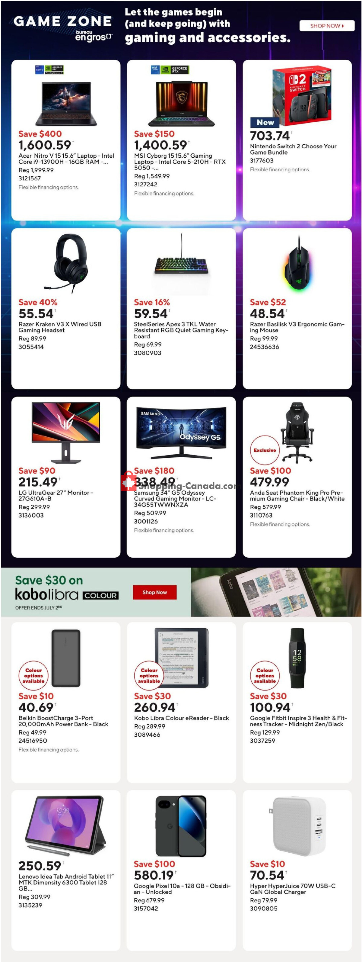 Staples flyer from Friday June 26, 2026 to Thursday July 2, 2026 - page 6