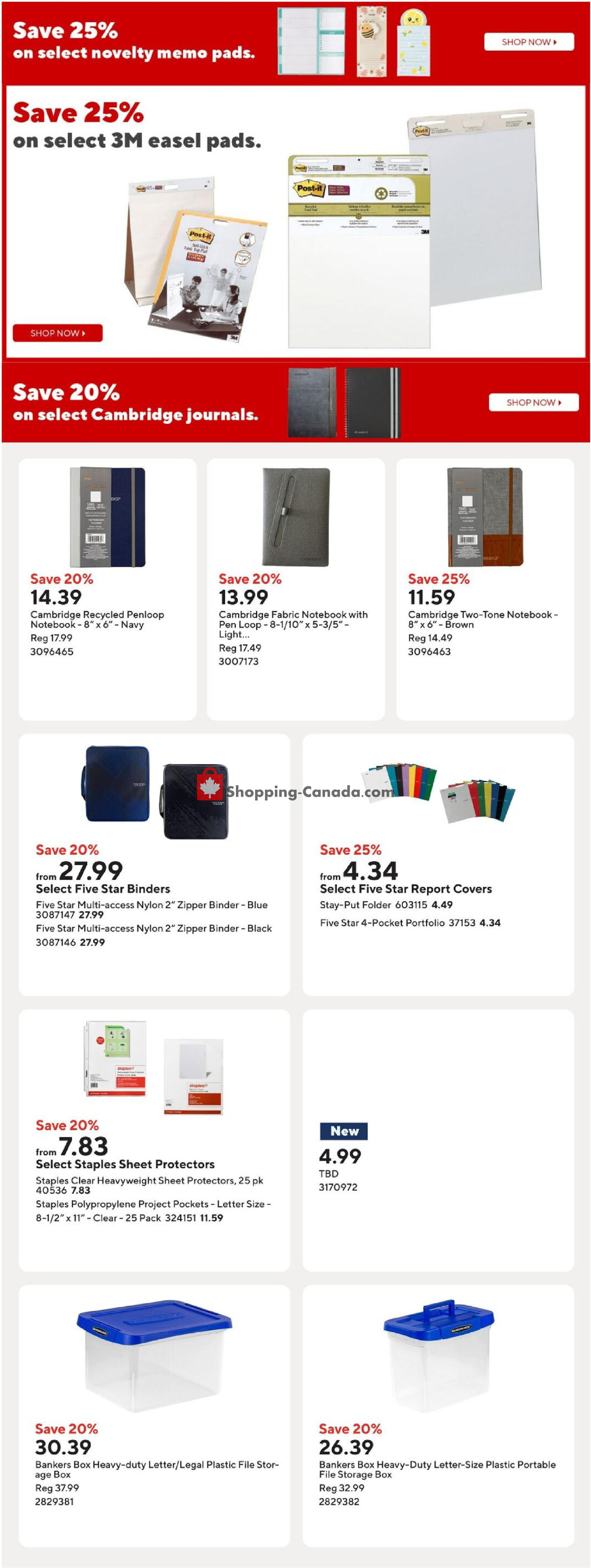 Staples flyer from Friday June 5, 2026 to Thursday June 11, 2026 - page 13
