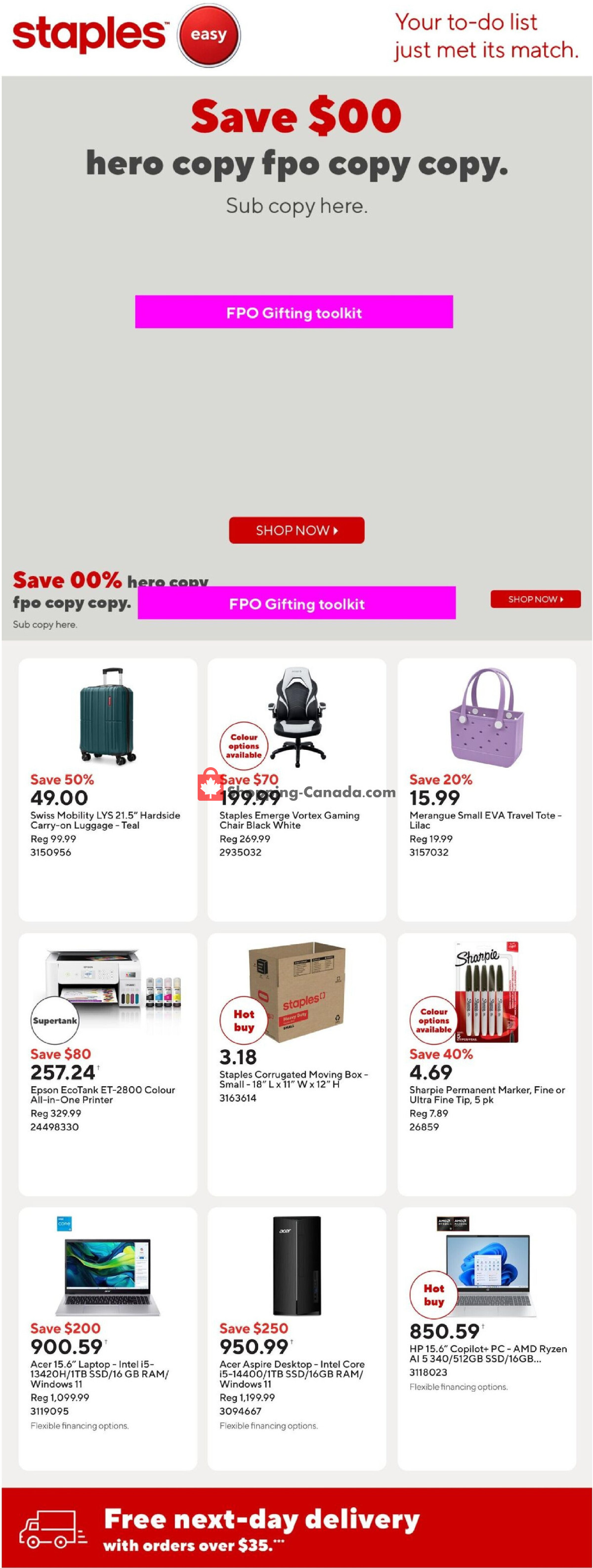 Staples flyer from Friday June 5, 2026 to Thursday June 11, 2026 - page 2