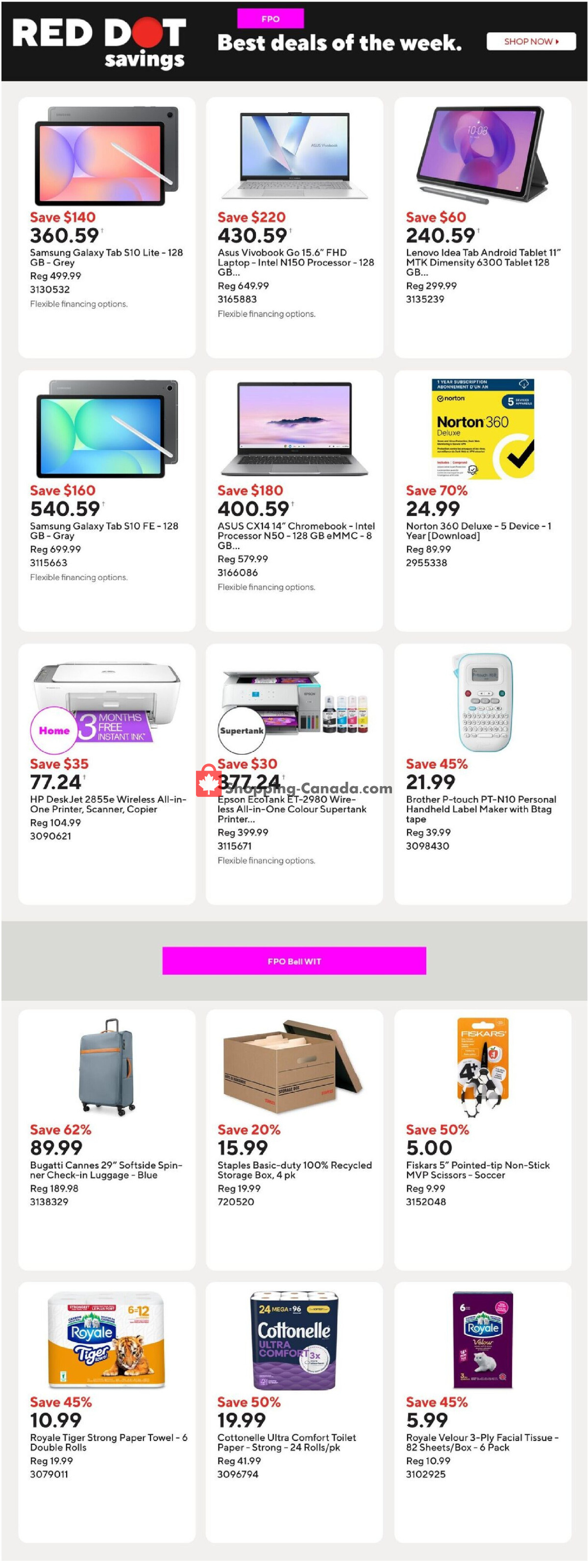 Staples flyer from Friday June 5, 2026 to Thursday June 11, 2026 - page 3
